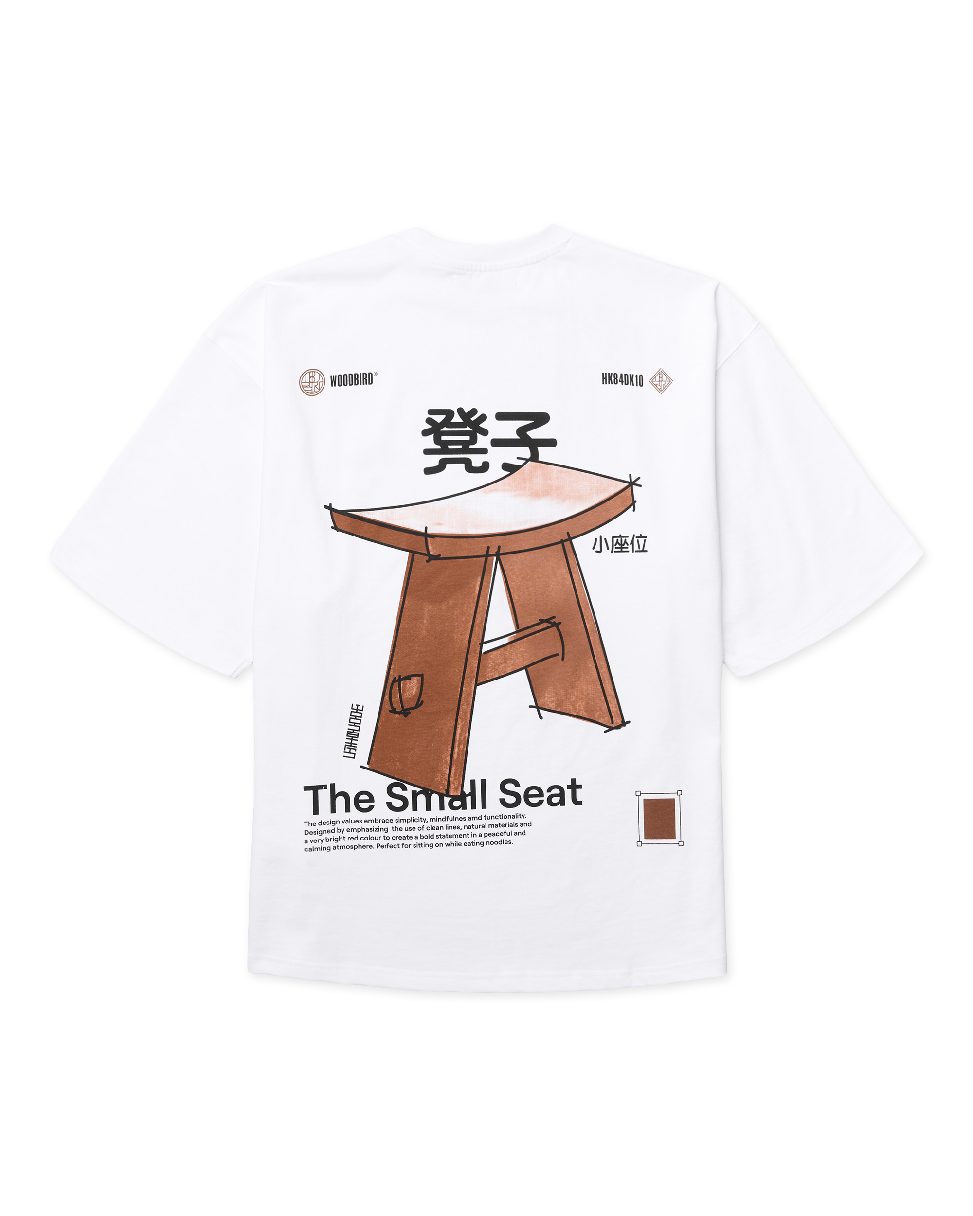 Woodbird WBBeam Seat Tee T-Shirts White