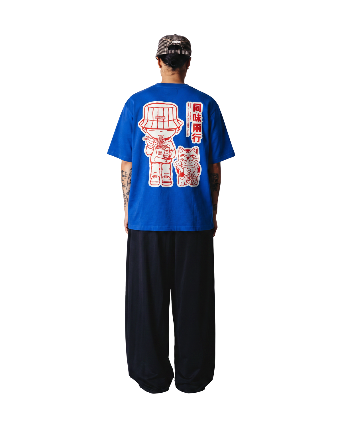 Woodbird WBBeam Sesam tee T-Shirts Cobalt Blue