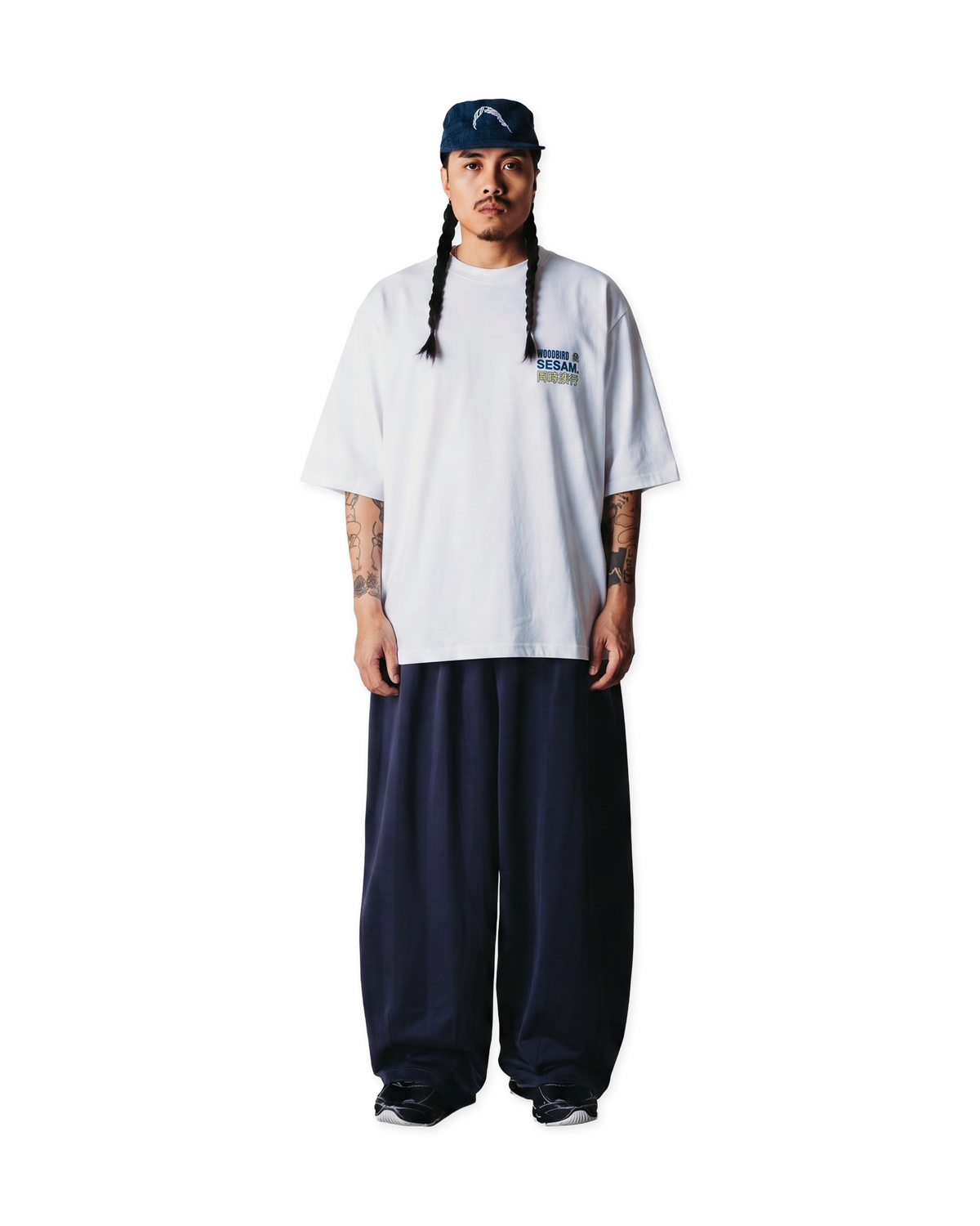 Woodbird WBBeam Sesam tee T-Shirts White