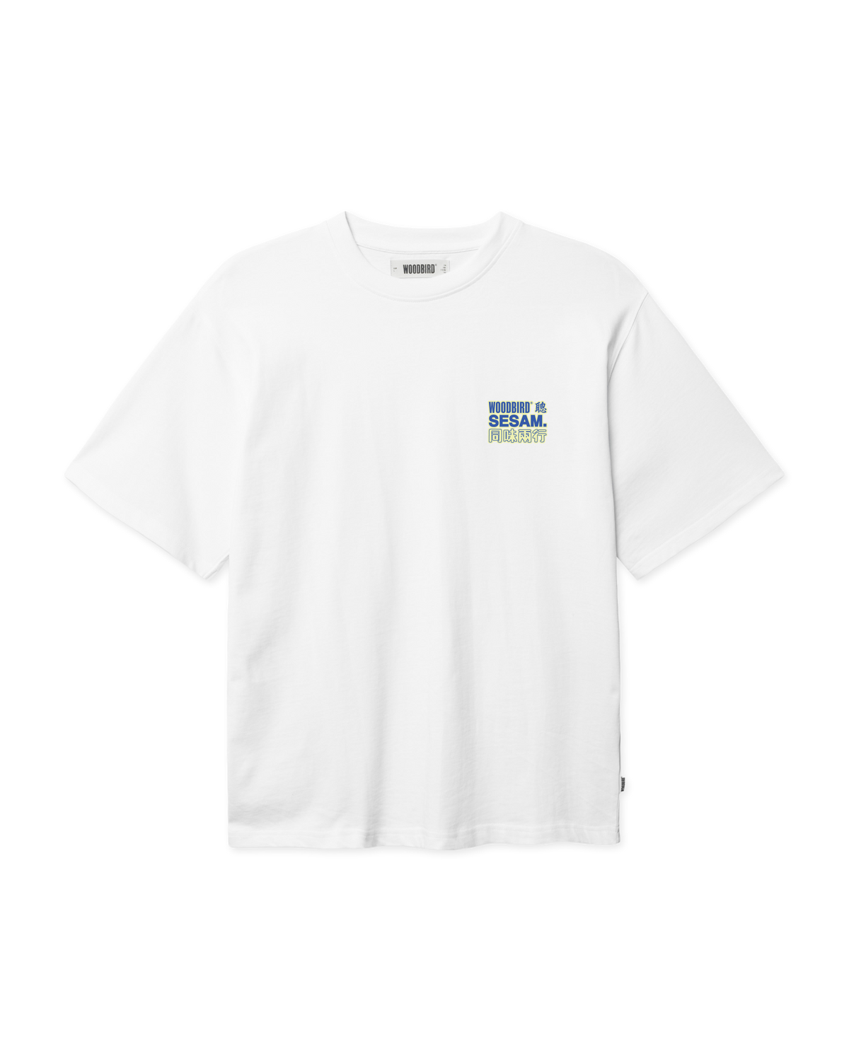 Woodbird WBBeam Sesam tee T-Shirts White