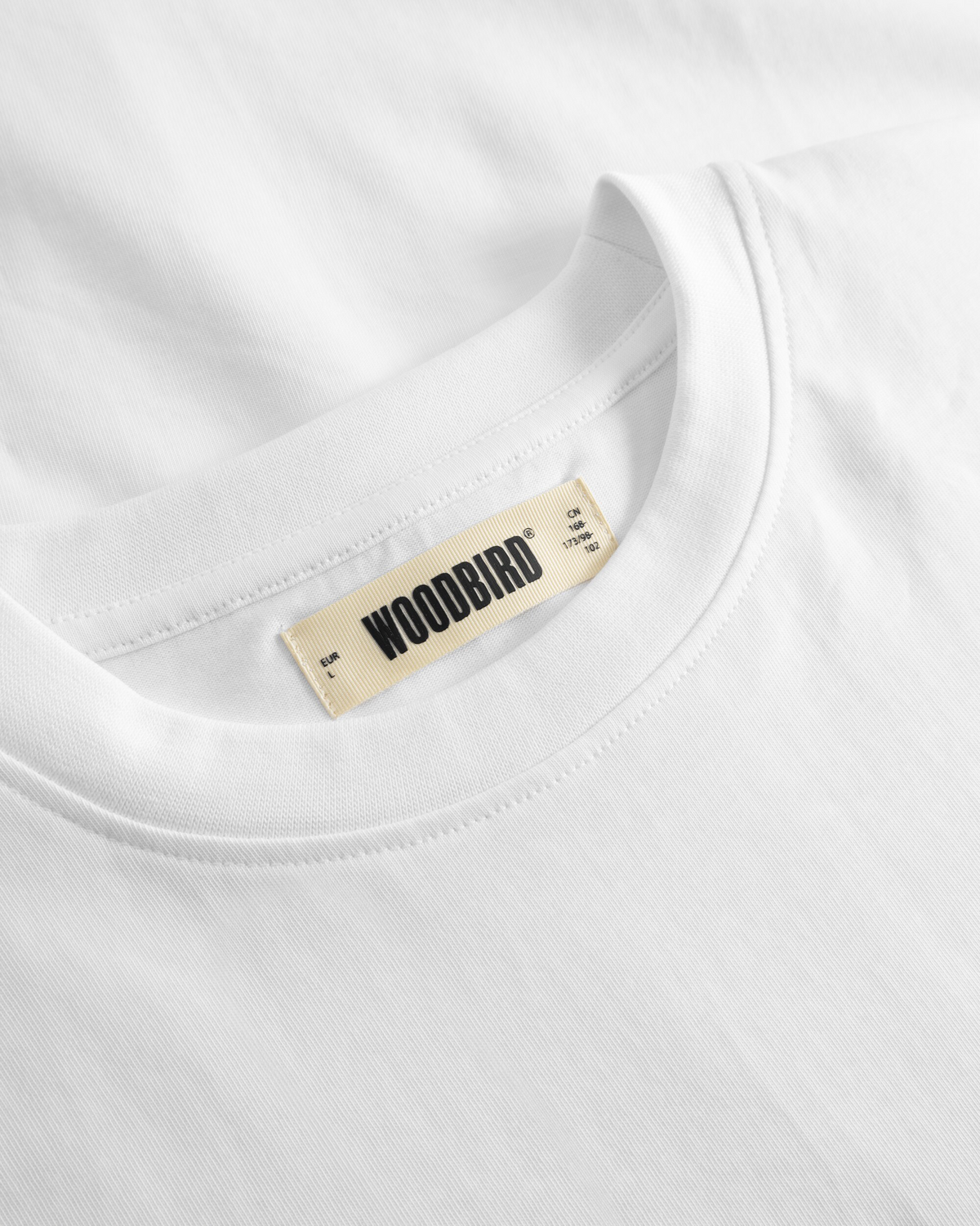 Woodbird WBBeam Sesam tee T-Shirts White