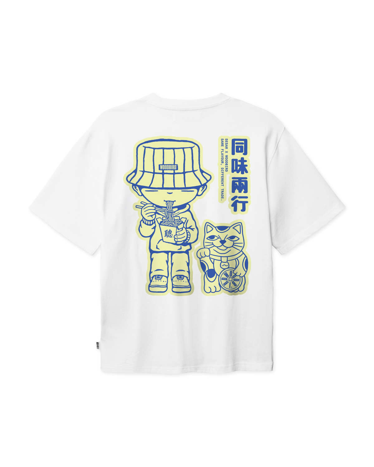 Woodbird WBBeam Sesam tee T-Shirts White