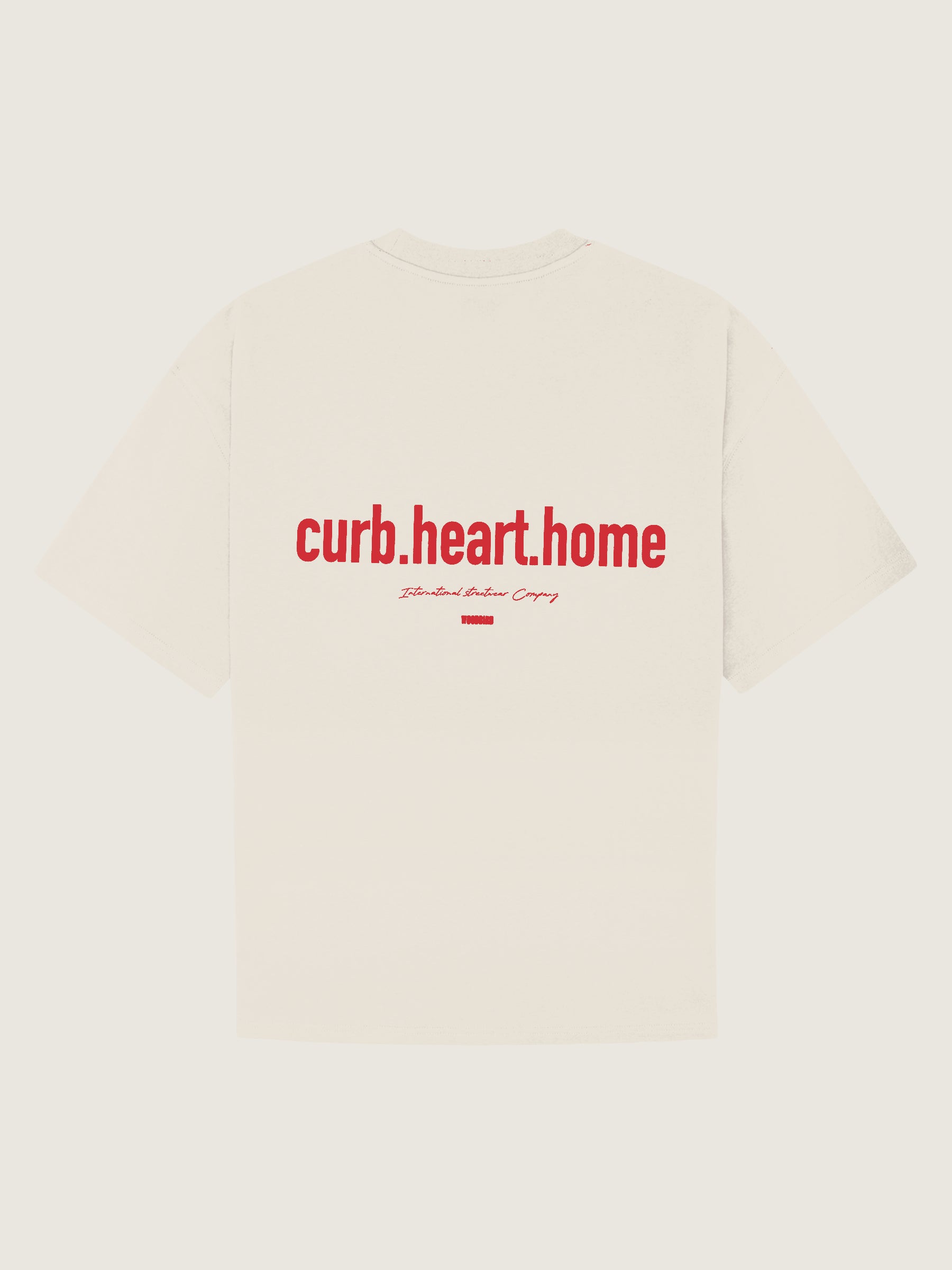 Woodbird WBBeam Solid Home Tee T-Shirts Off White