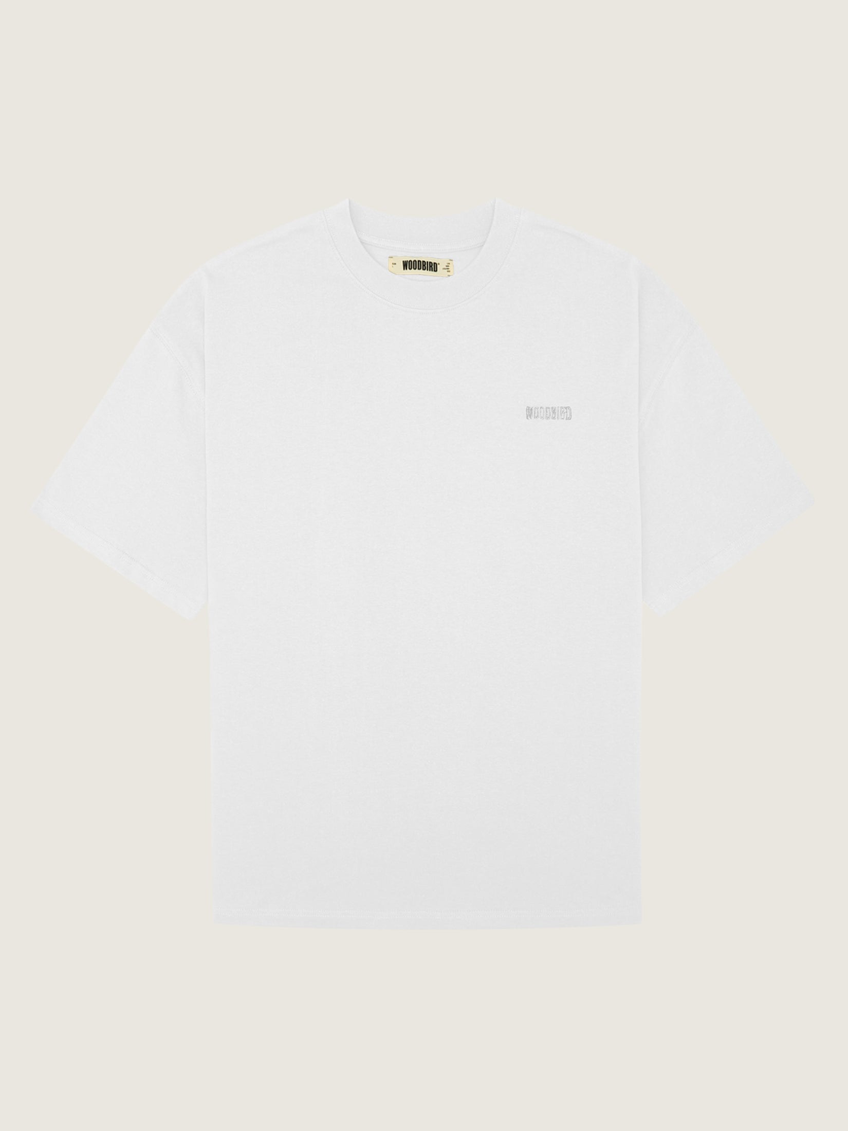 Woodbird WBBeam Solid Home Tee T-Shirts White