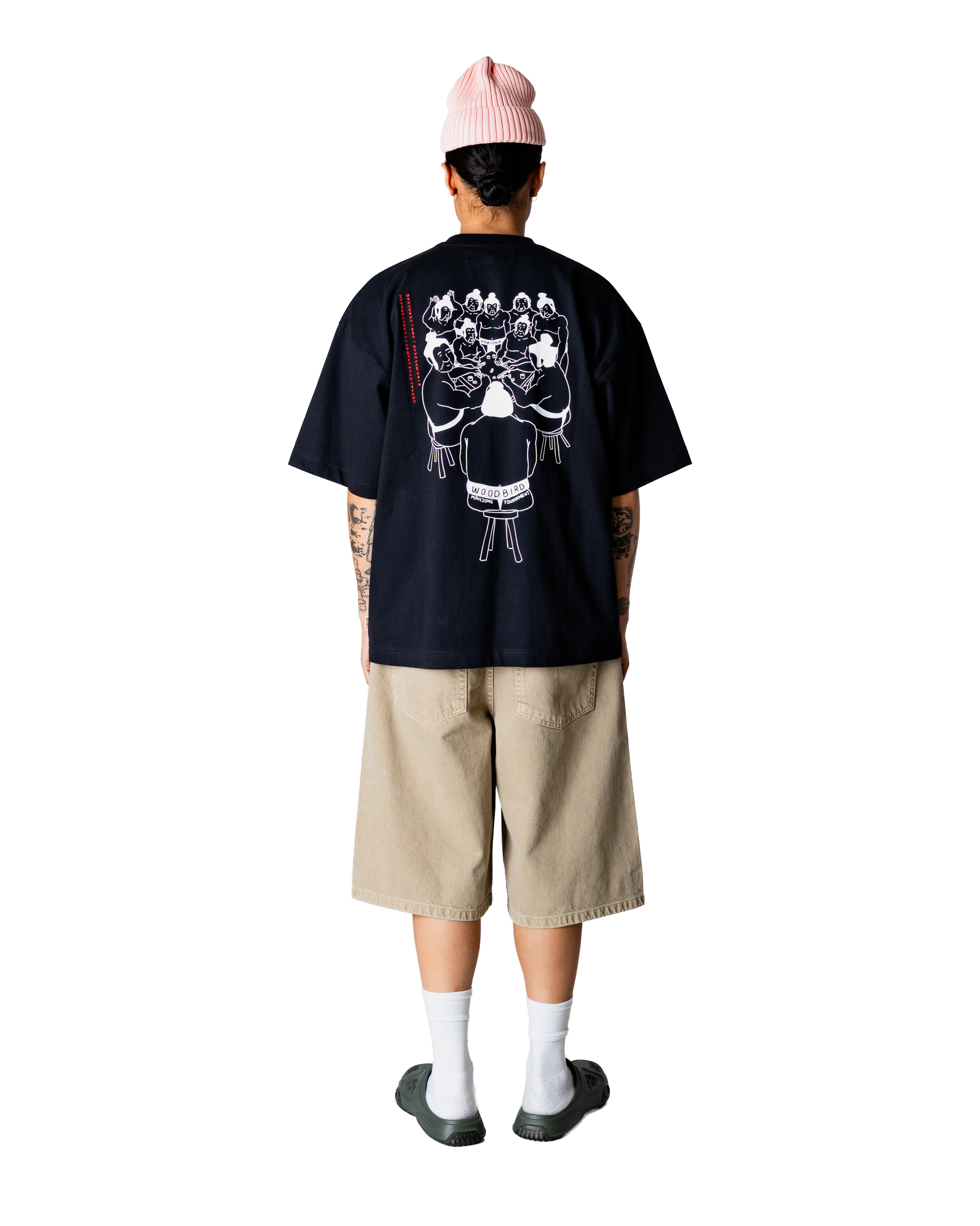 Woodbird WBBeam Suma Tee T-Shirts Black