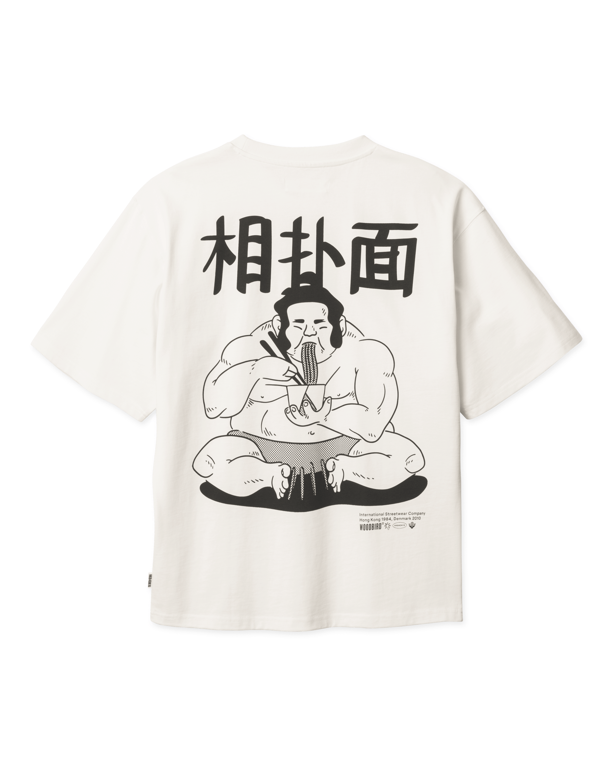 Woodbird WBBeam Sumo Tee T-Shirts Off White