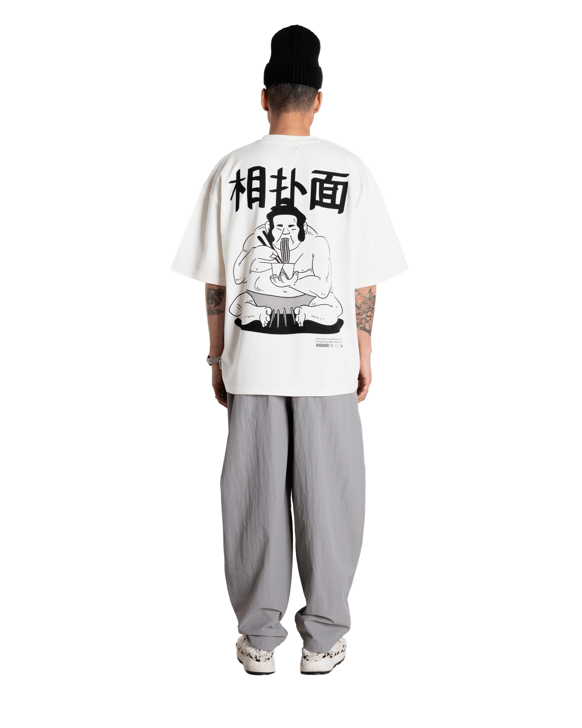 Woodbird WBBeam Sumo Tee T-Shirts Off White