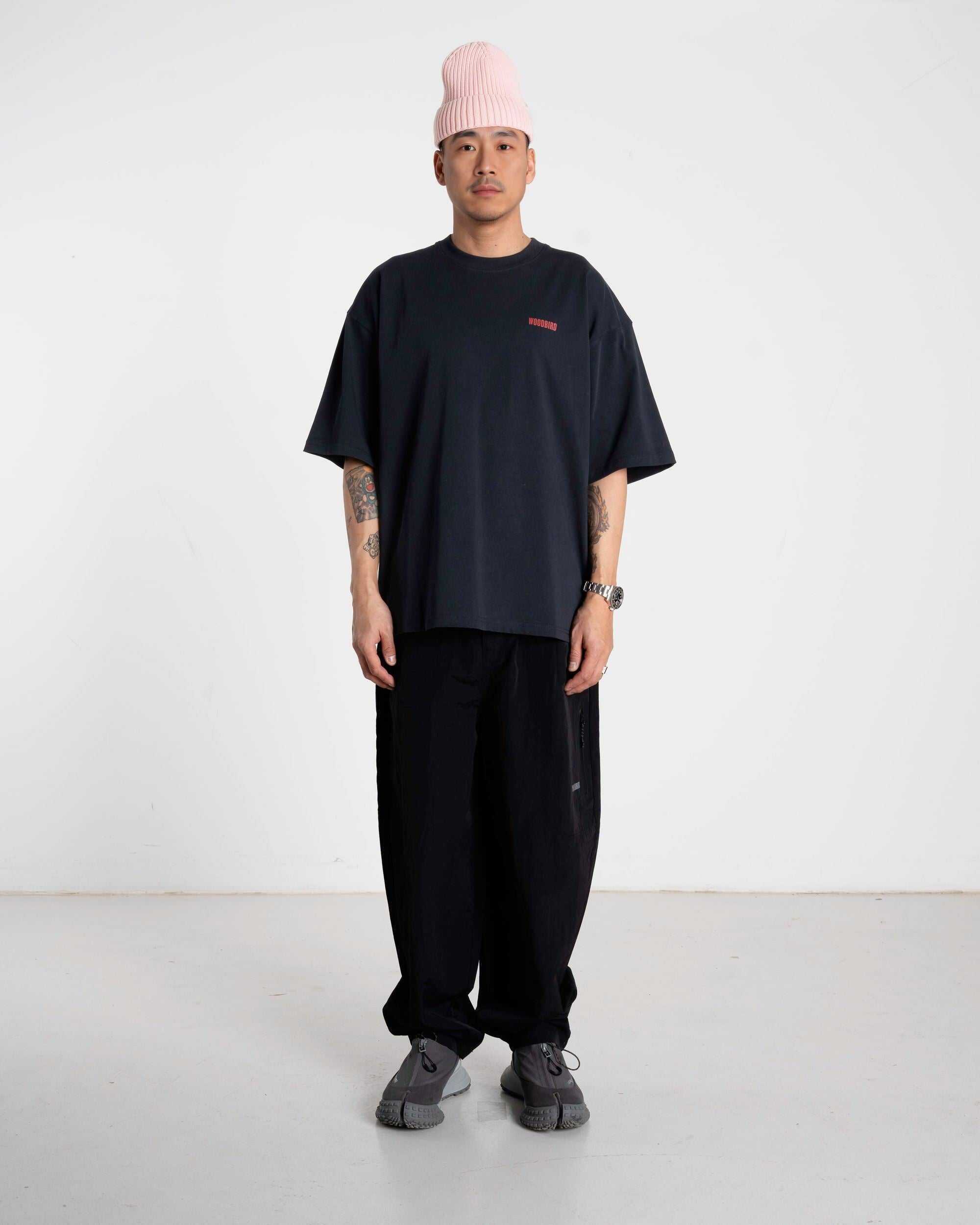 Woodbird WBBeam Sushi Tee T-Shirts Black
