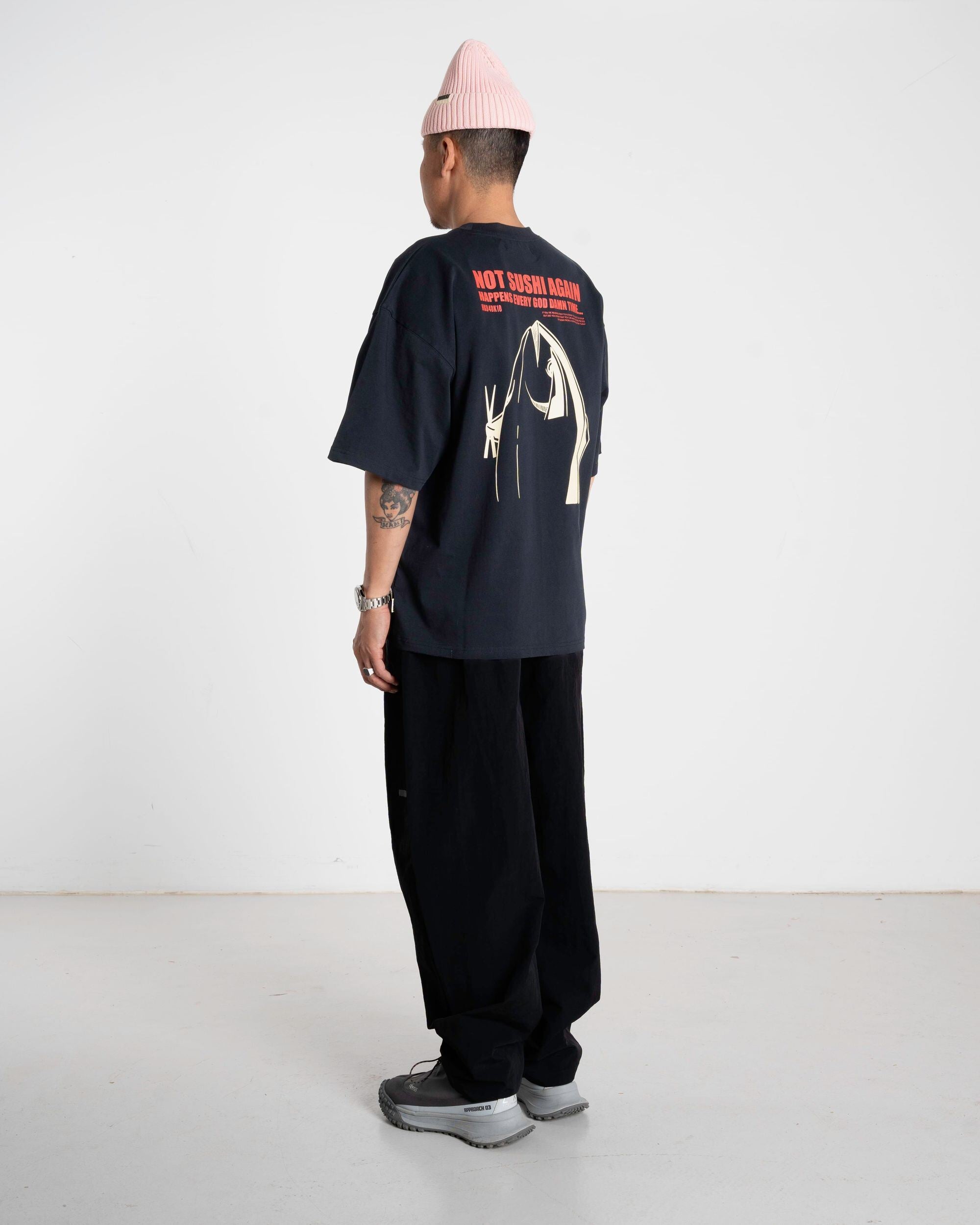Woodbird WBBeam Sushi Tee T-Shirts Black