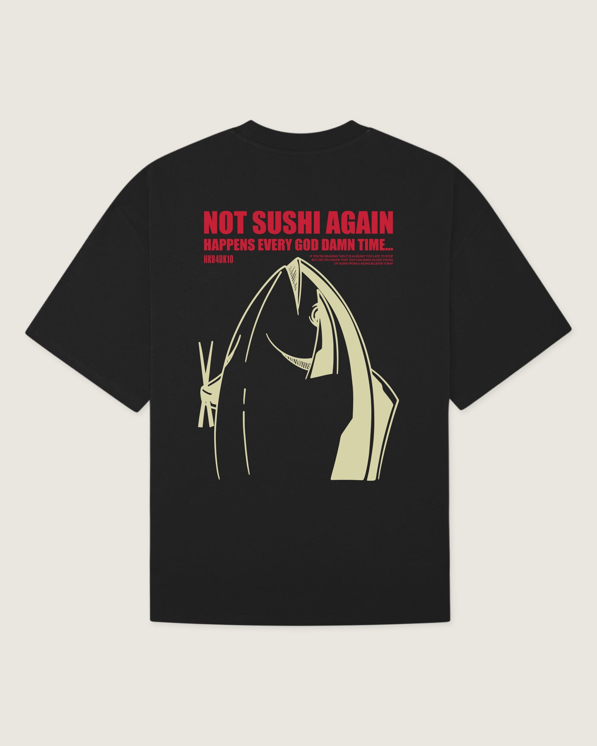 Woodbird WBBeam Sushi Tee T-Shirts Black