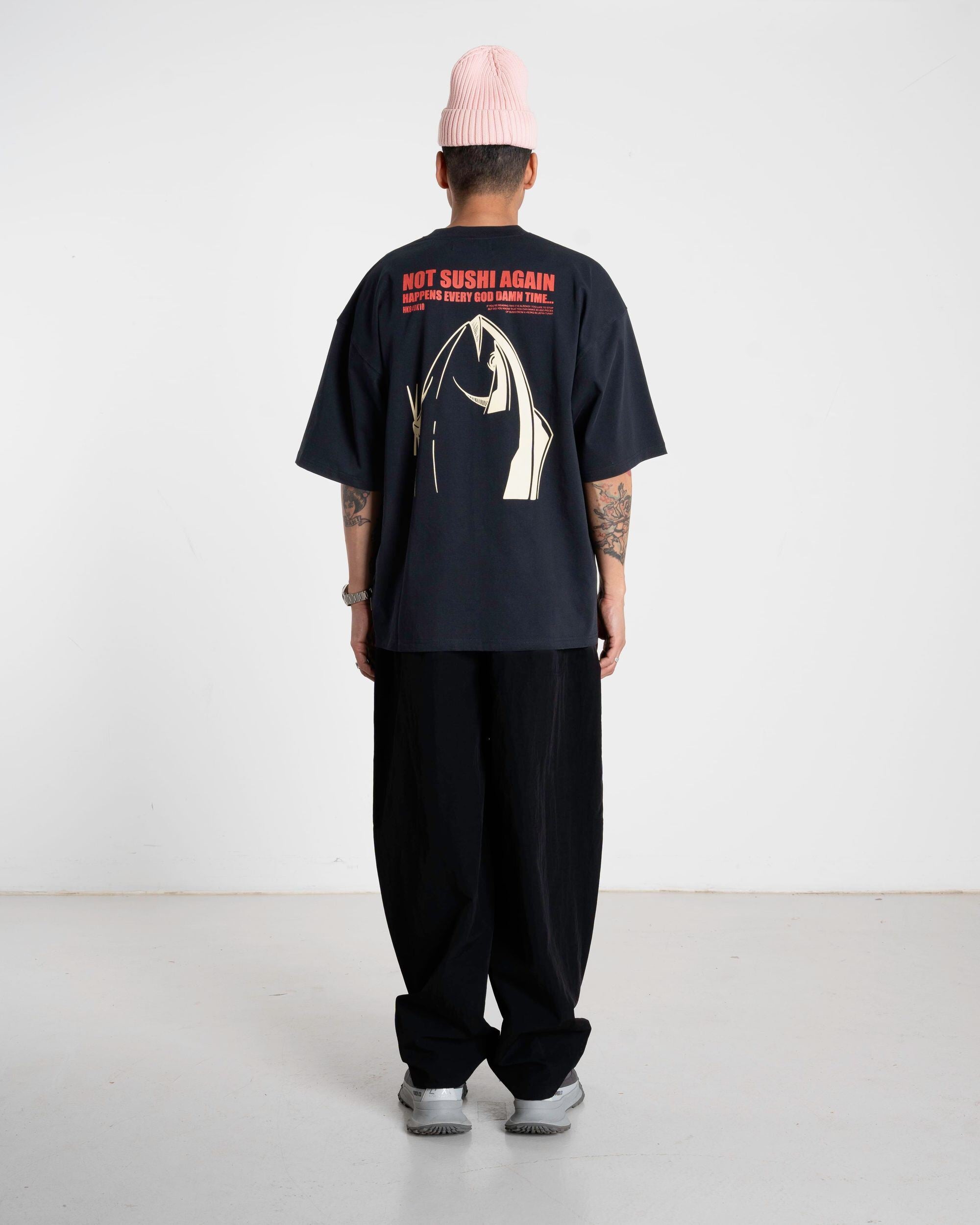 Woodbird WBBeam Sushi Tee T-Shirts Black