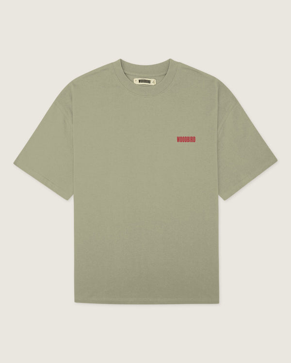 Woodbird WBBeam Sushi Tee T-Shirts Stone