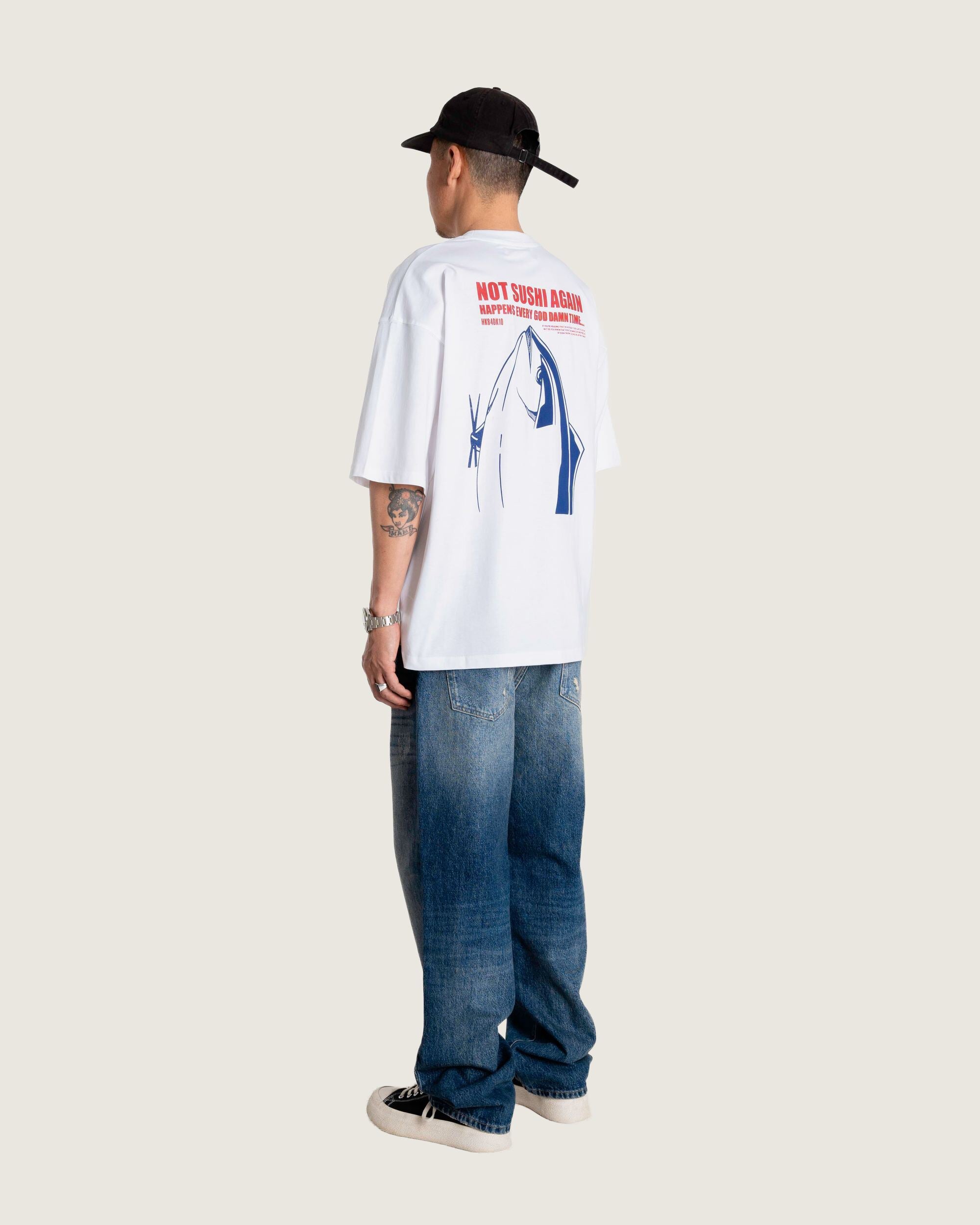 Woodbird WBBeam Sushi Tee T-Shirts White