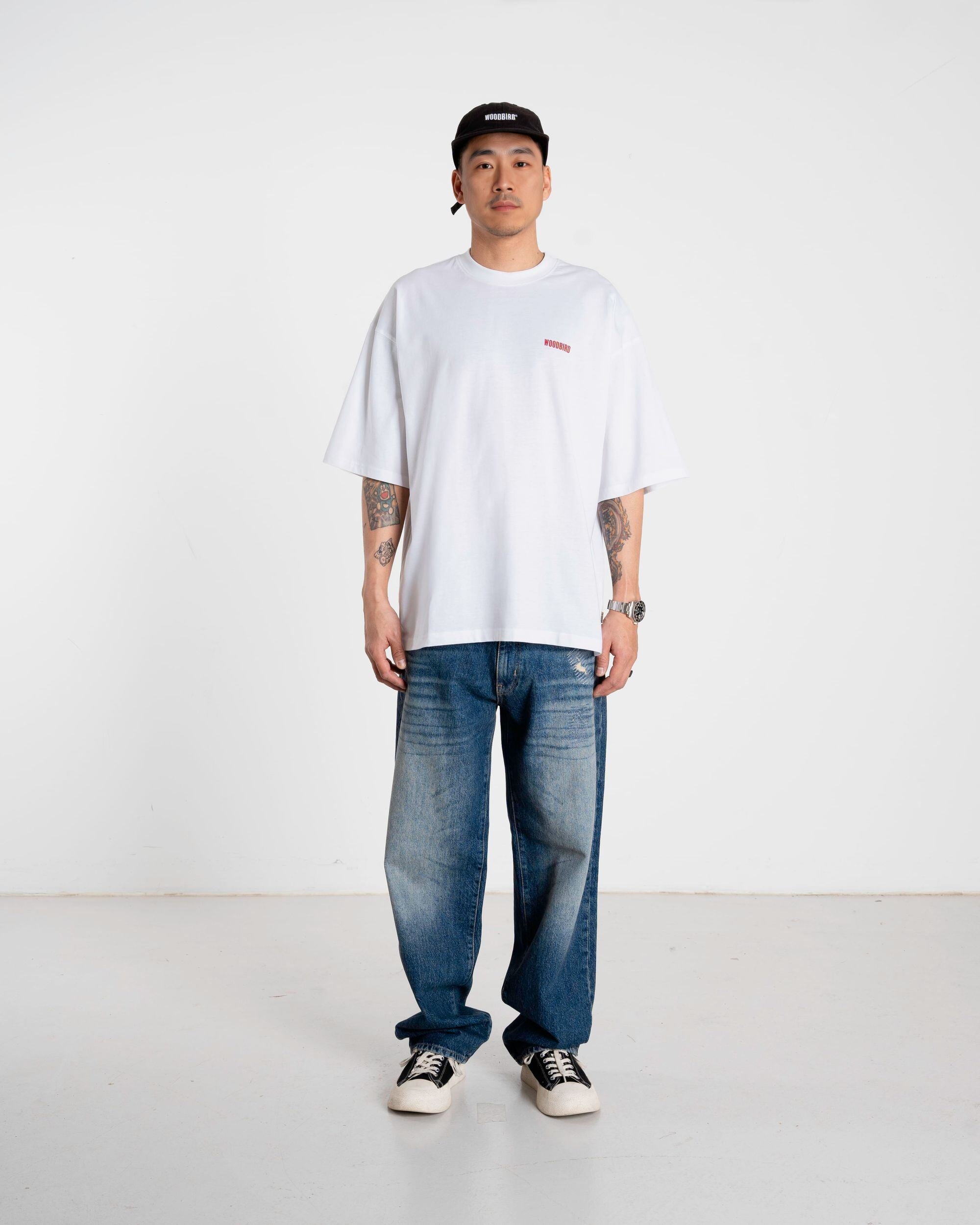 Woodbird WBBeam Sushi Tee T-Shirts White
