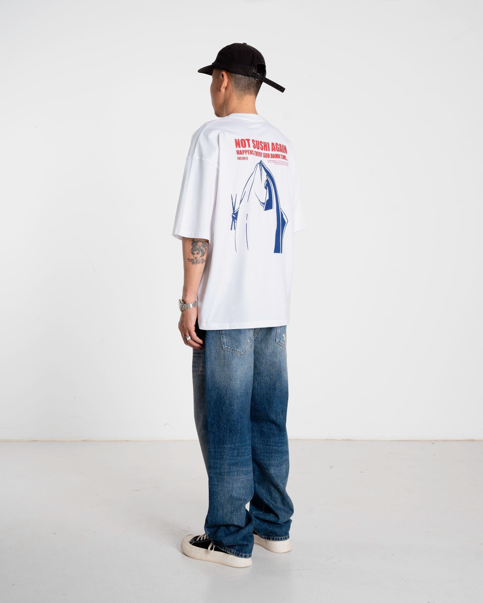 Woodbird WBBeam Sushi Tee T-Shirts White