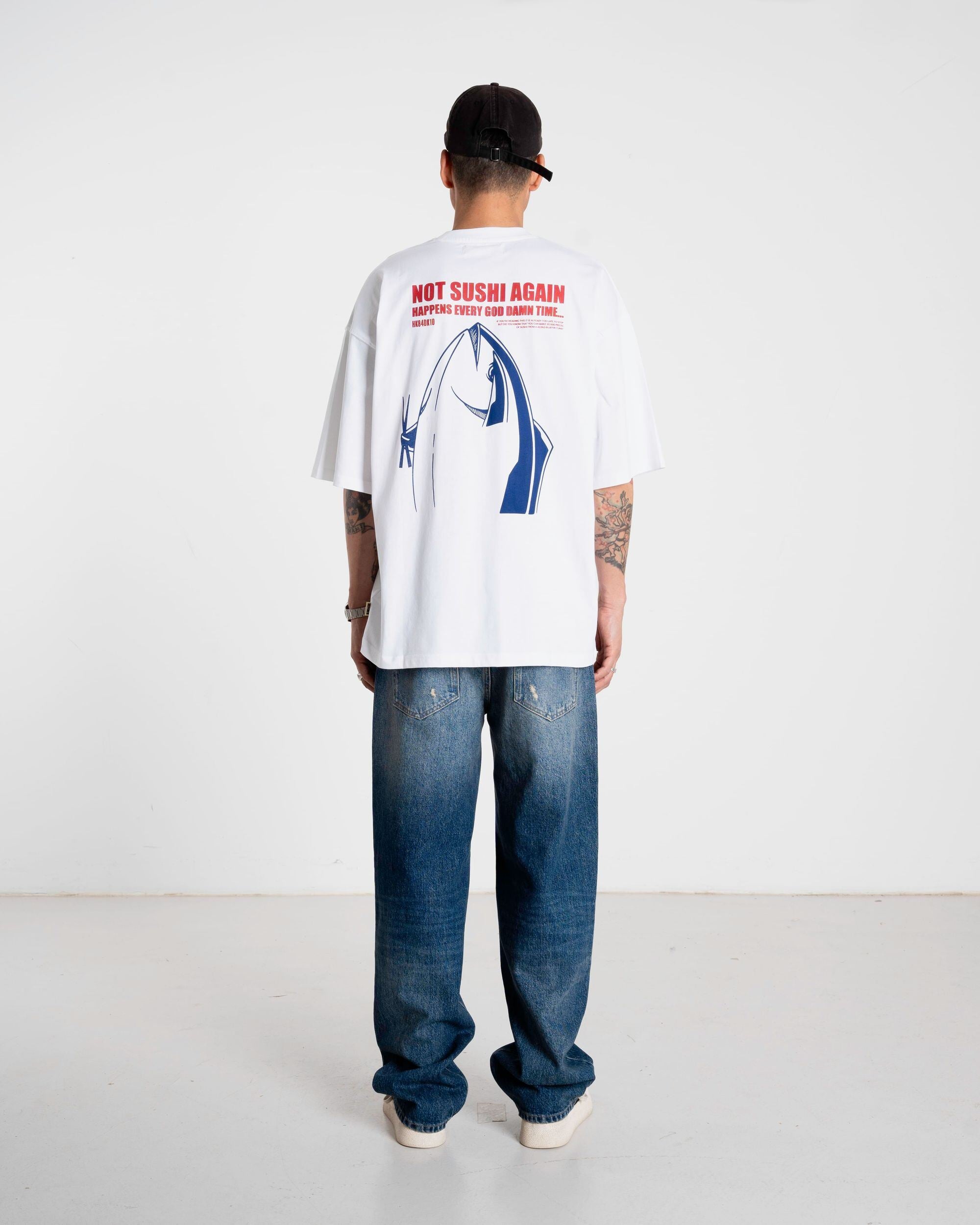 Woodbird WBBeam Sushi Tee T-Shirts White