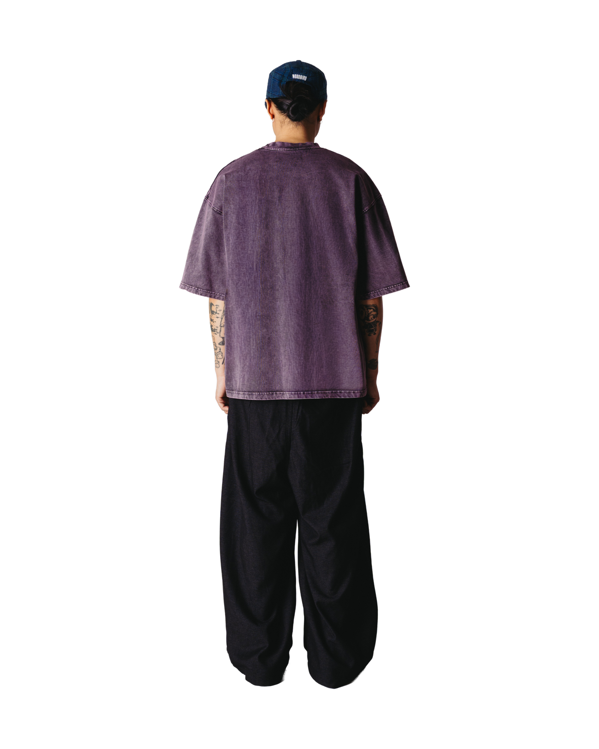 Woodbird WBBeam Tinted Tee T-Shirts Dusty Violet