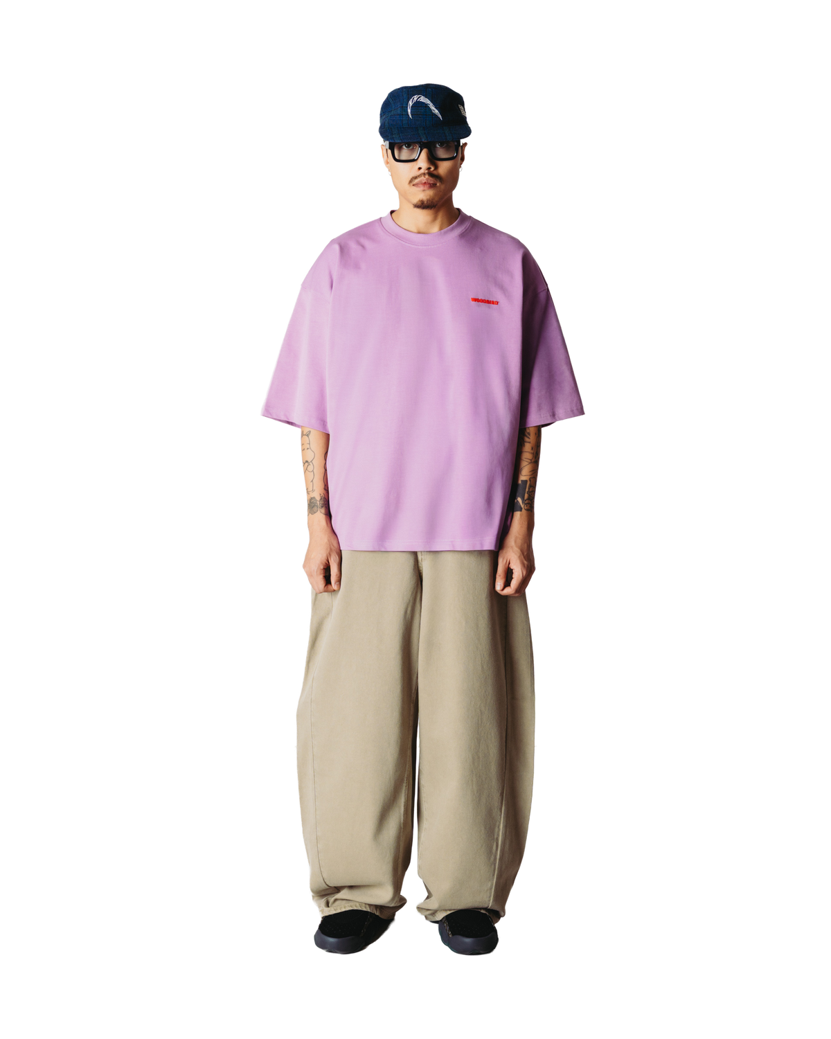 Woodbird WBBeam Tram Tee T-Shirts Dusty Violet