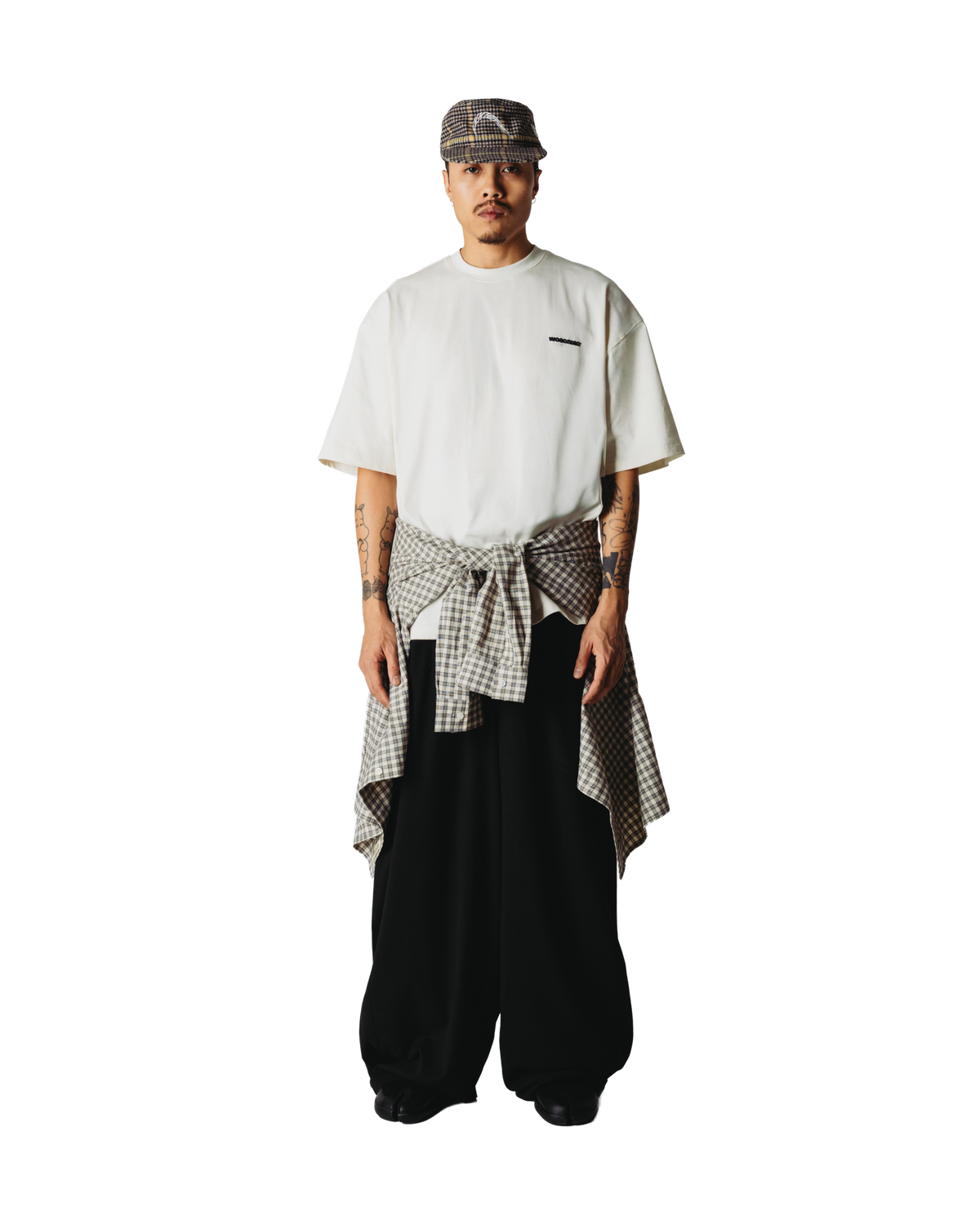 Woodbird WBBeam Tram Tee T-Shirts Off White