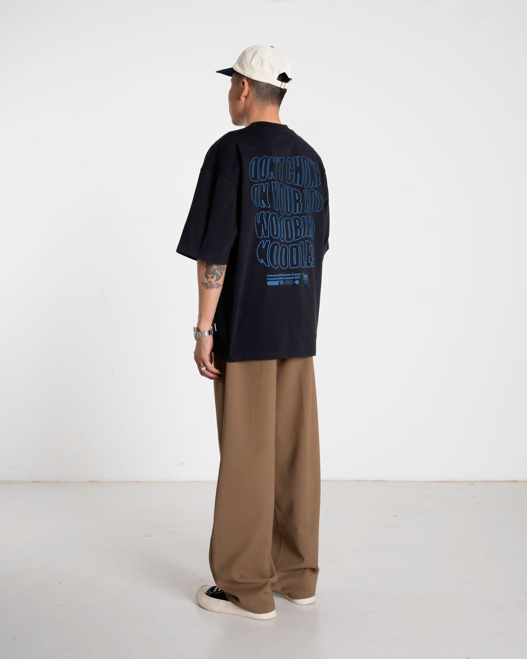 Woodbird WBBeam Wobble Tee T-Shirts Black