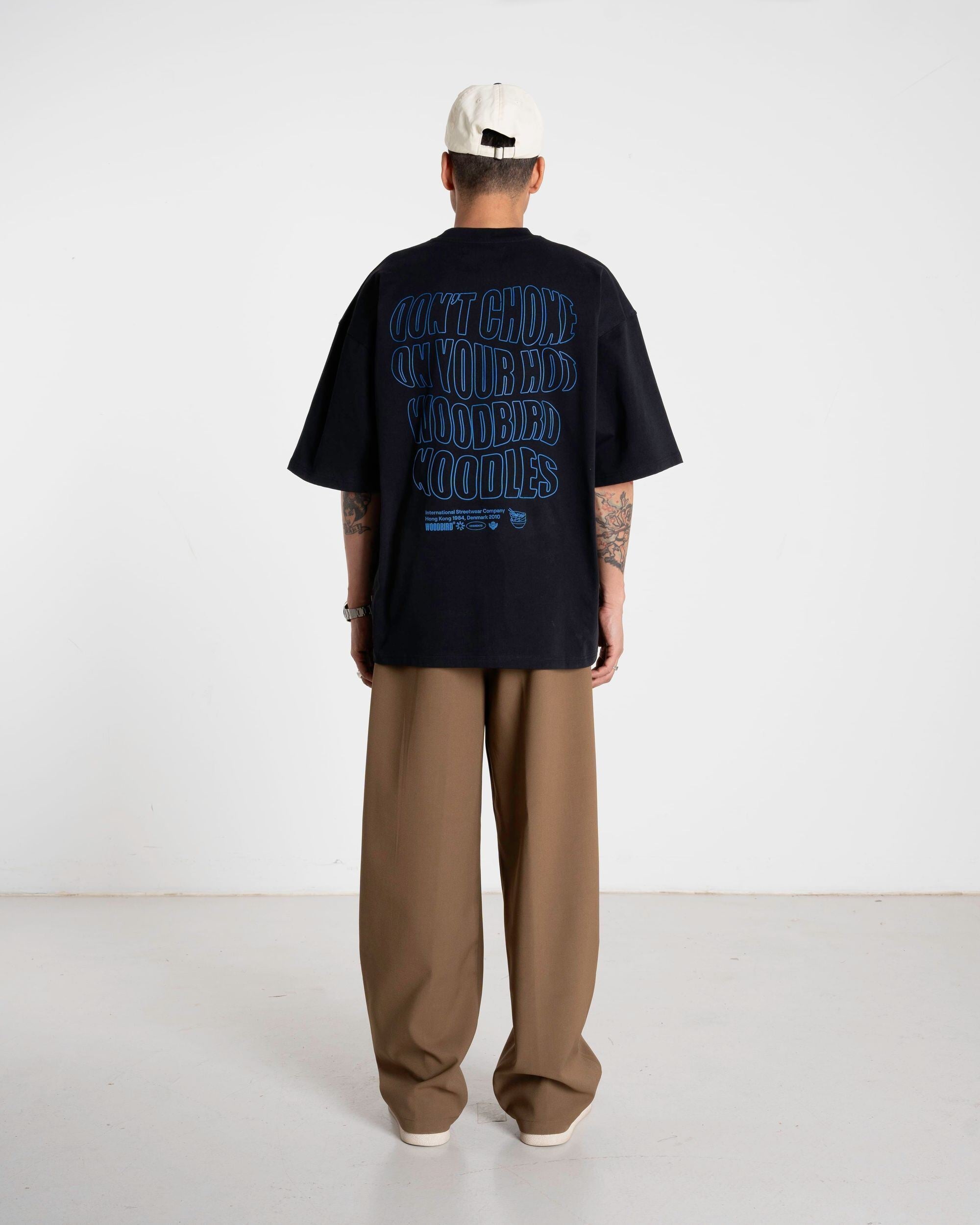 Woodbird WBBeam Wobble Tee T-Shirts Black