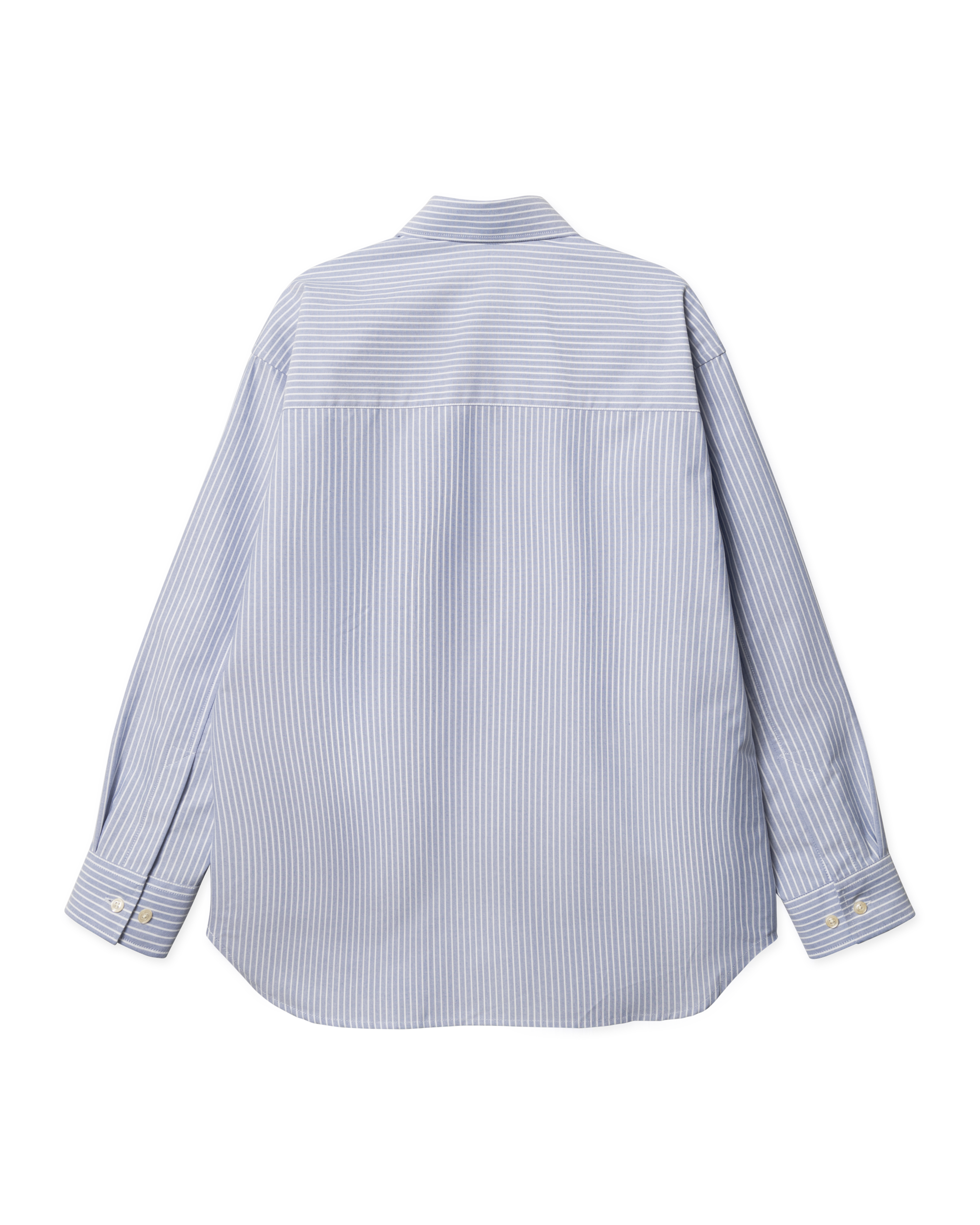Woodbird Female WBBecca Ox Stripe Shirt Shirts Blue Stripe