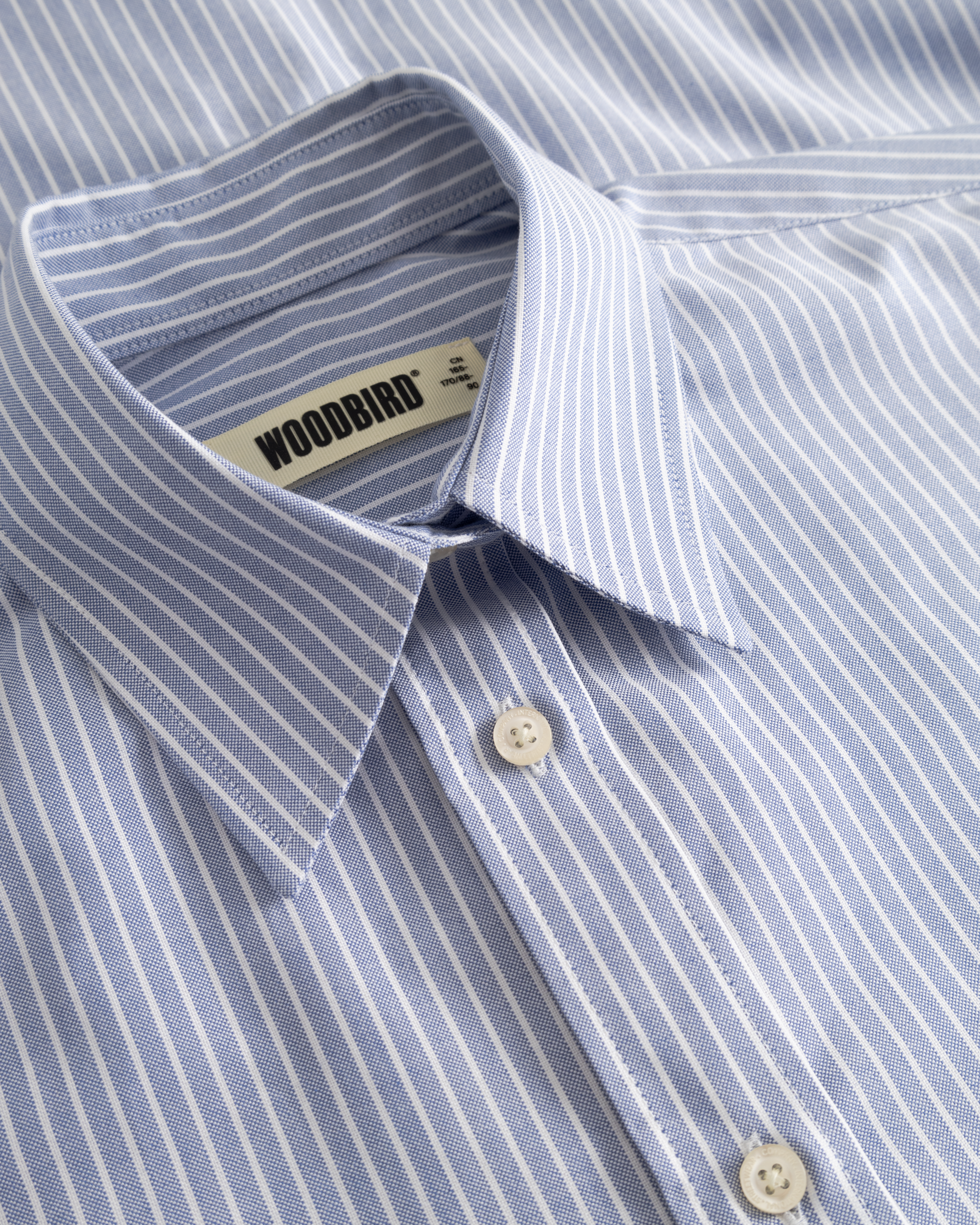 Woodbird Female WBBecca Ox Stripe Shirt Shirts Blue Stripe