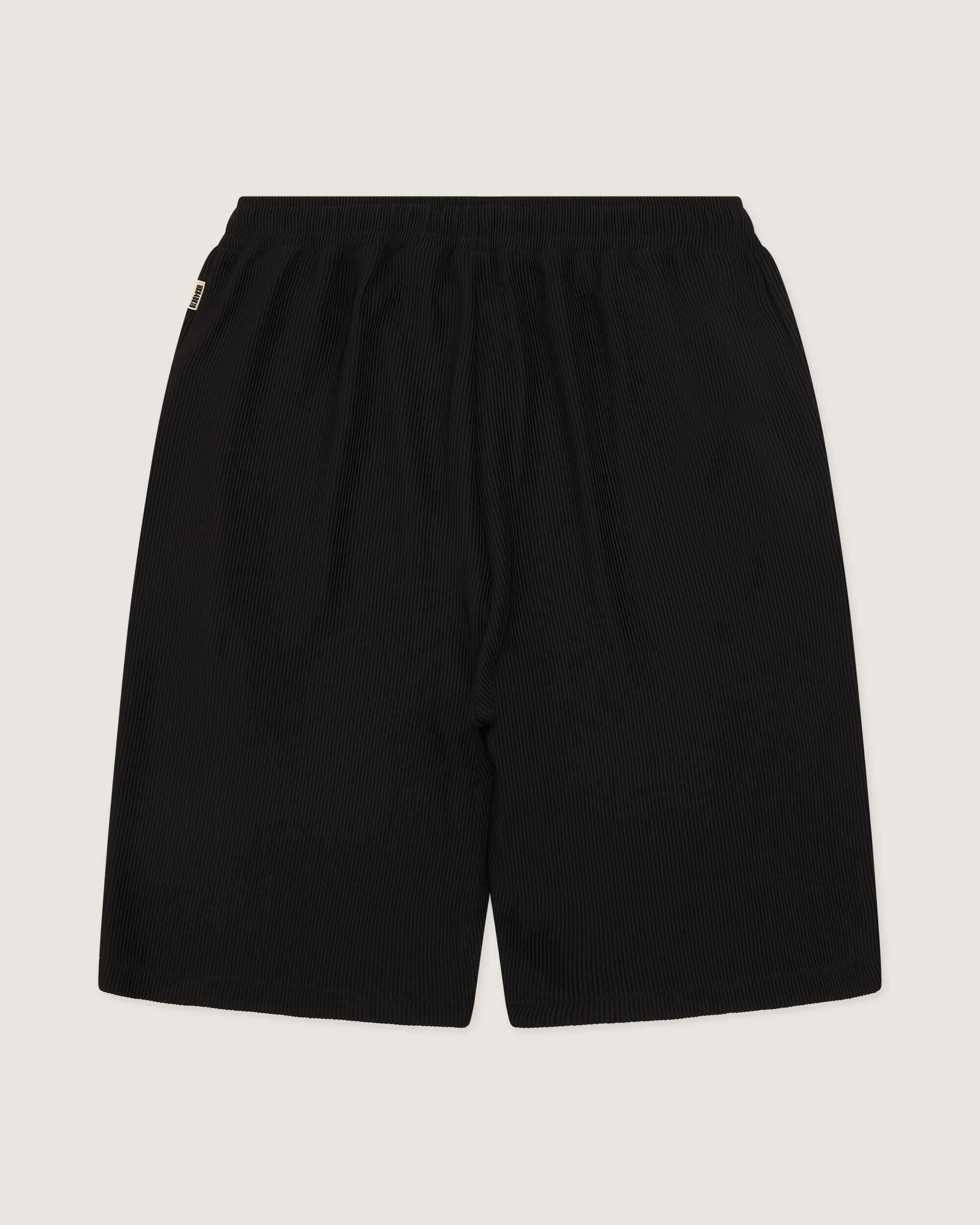 Woodbird WBBen Plisse Shorts Shorts Black