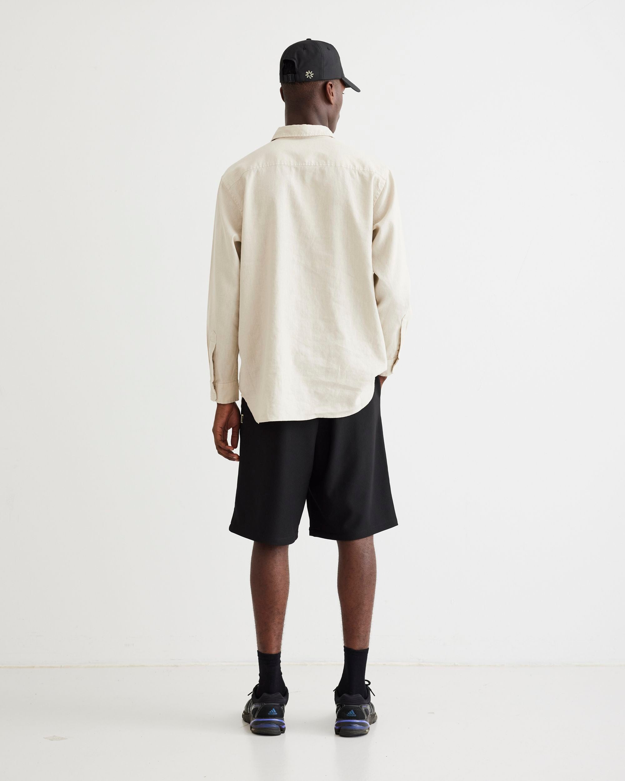 Woodbird WBBen Plisse Shorts Shorts Black