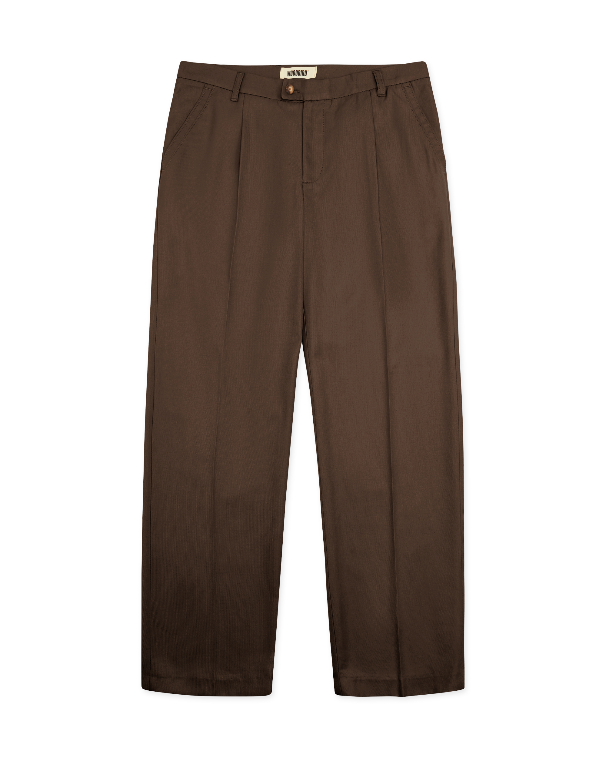 Woodbird WBBen Suit Pant Pants Brown
