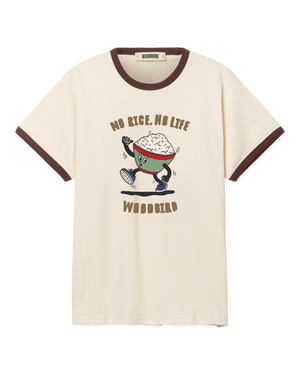 Woodbird WBBenji Life Tee T-Shirts Off White