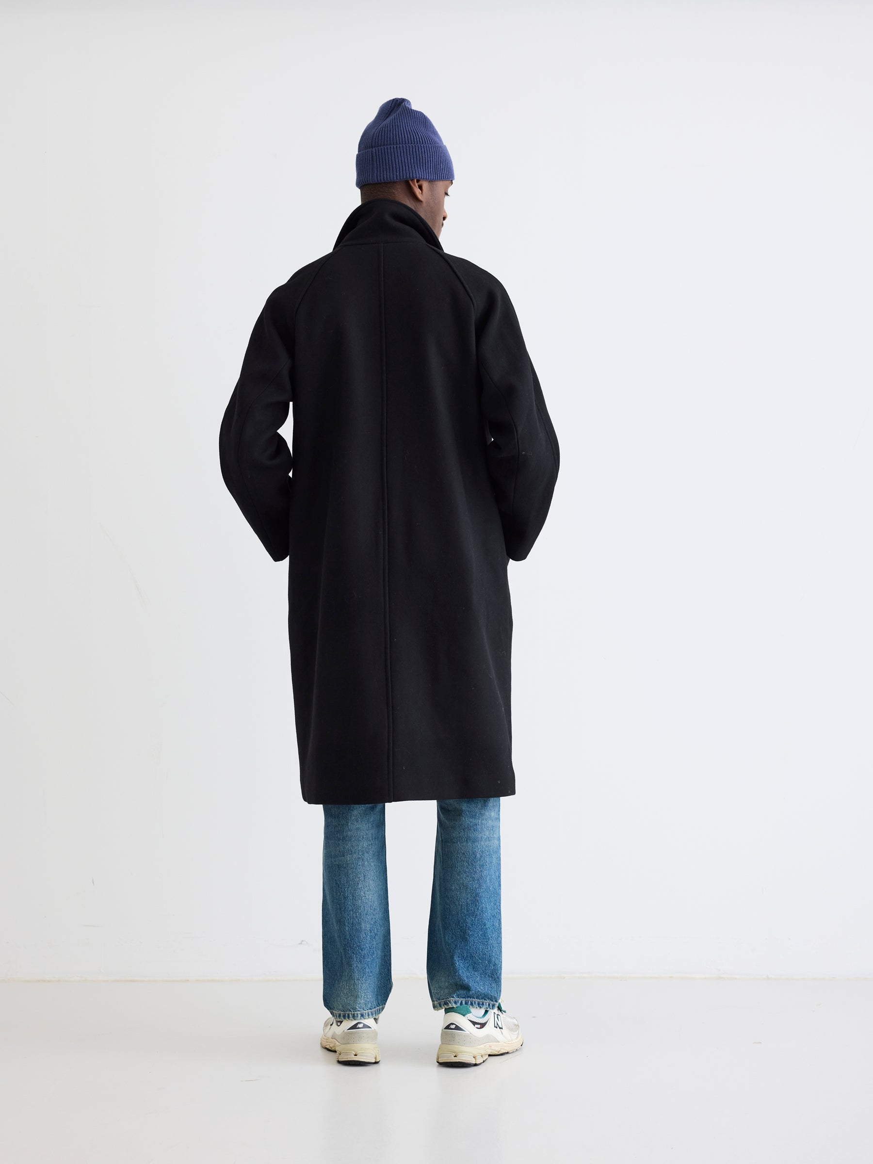 Woodbird WBBergt Wool Coat Outerwear Black