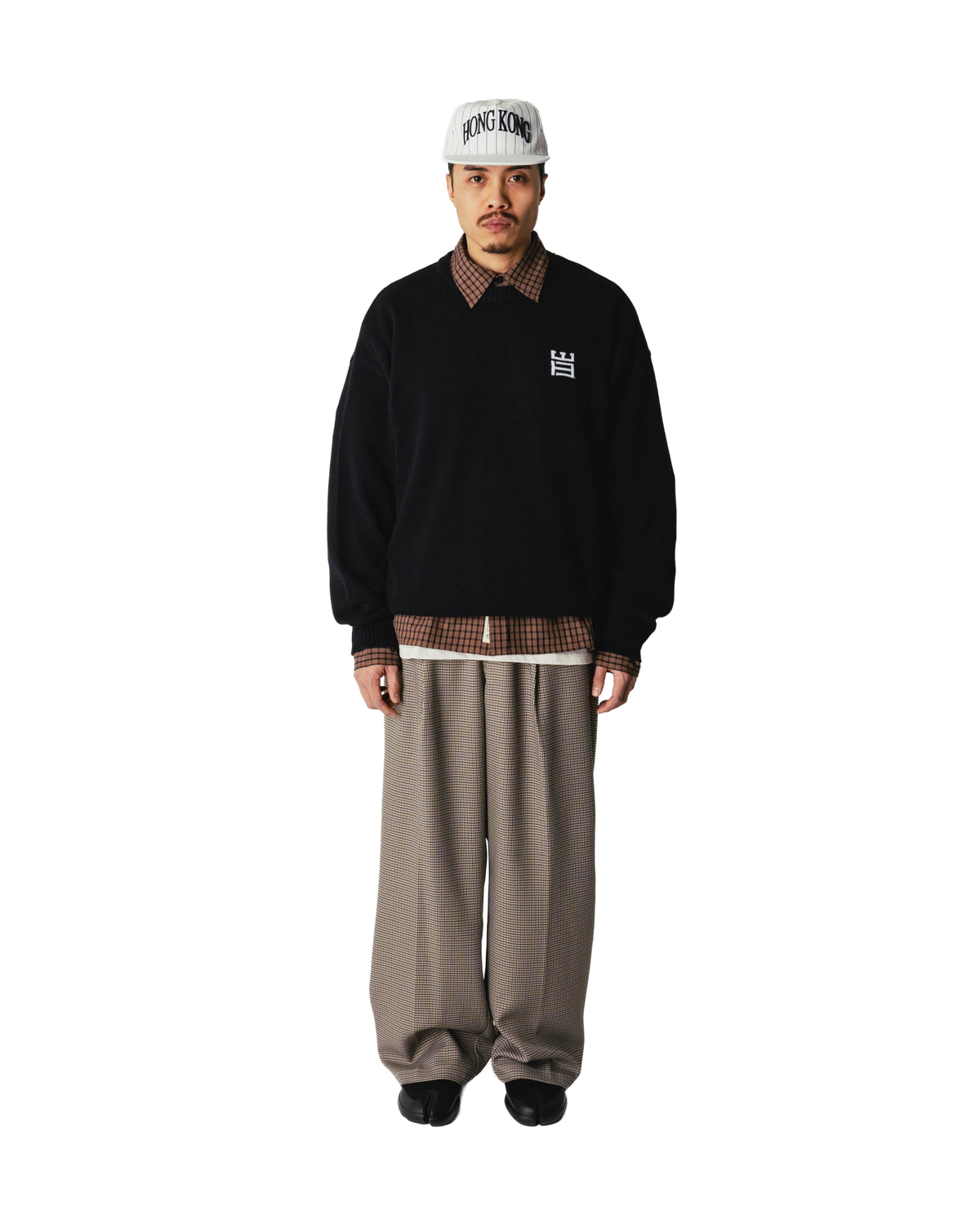 Woodbird WBBin Check Pants Pants Sand