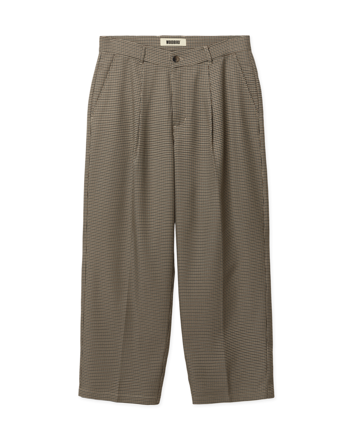 Woodbird WBBin Check Pants Pants Sand