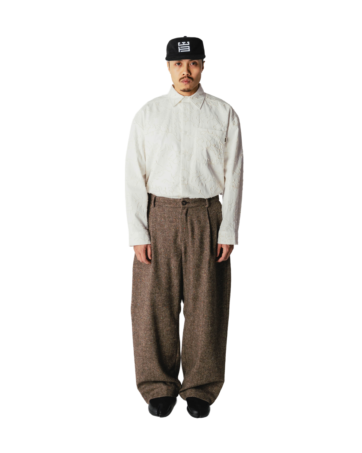 Woodbird WBBin Donegal Pants Pants Brown