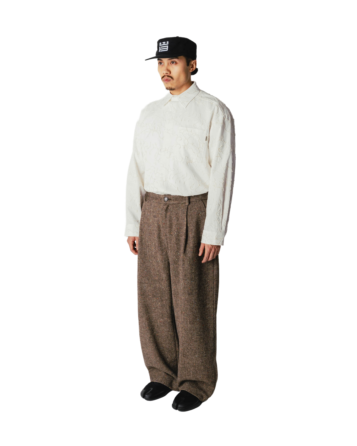 Woodbird WBBin Donegal Pants Pants Brown
