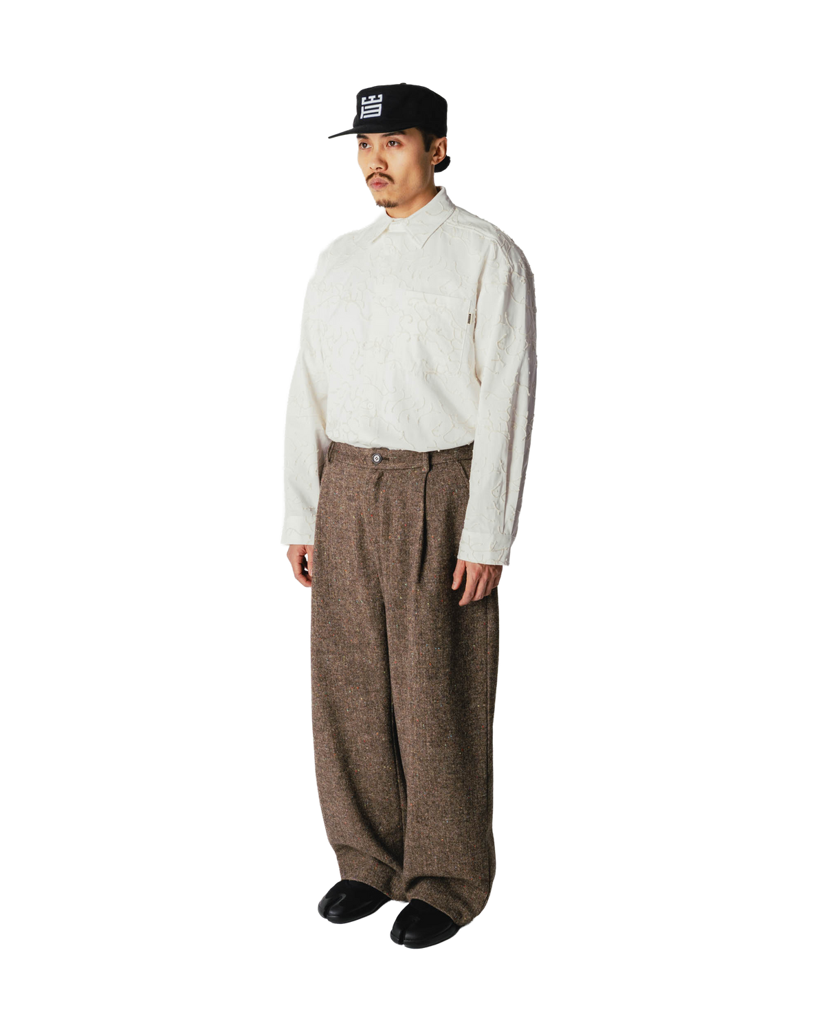 Woodbird WBBin Donegal Pants Pants Brown