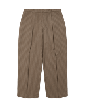 Woodbird WBBin HB Stripe Pants Pants Dark Olive