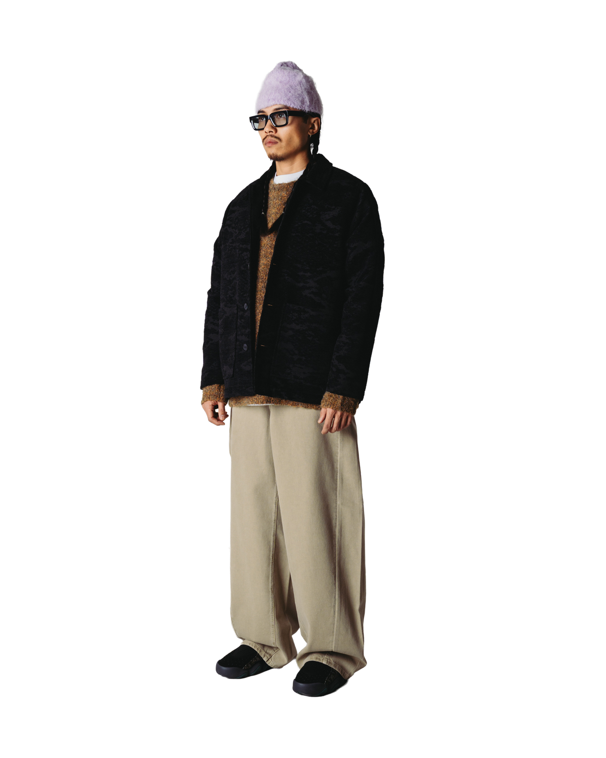 Woodbird WBBlade Chenille Jacket Jackets Black