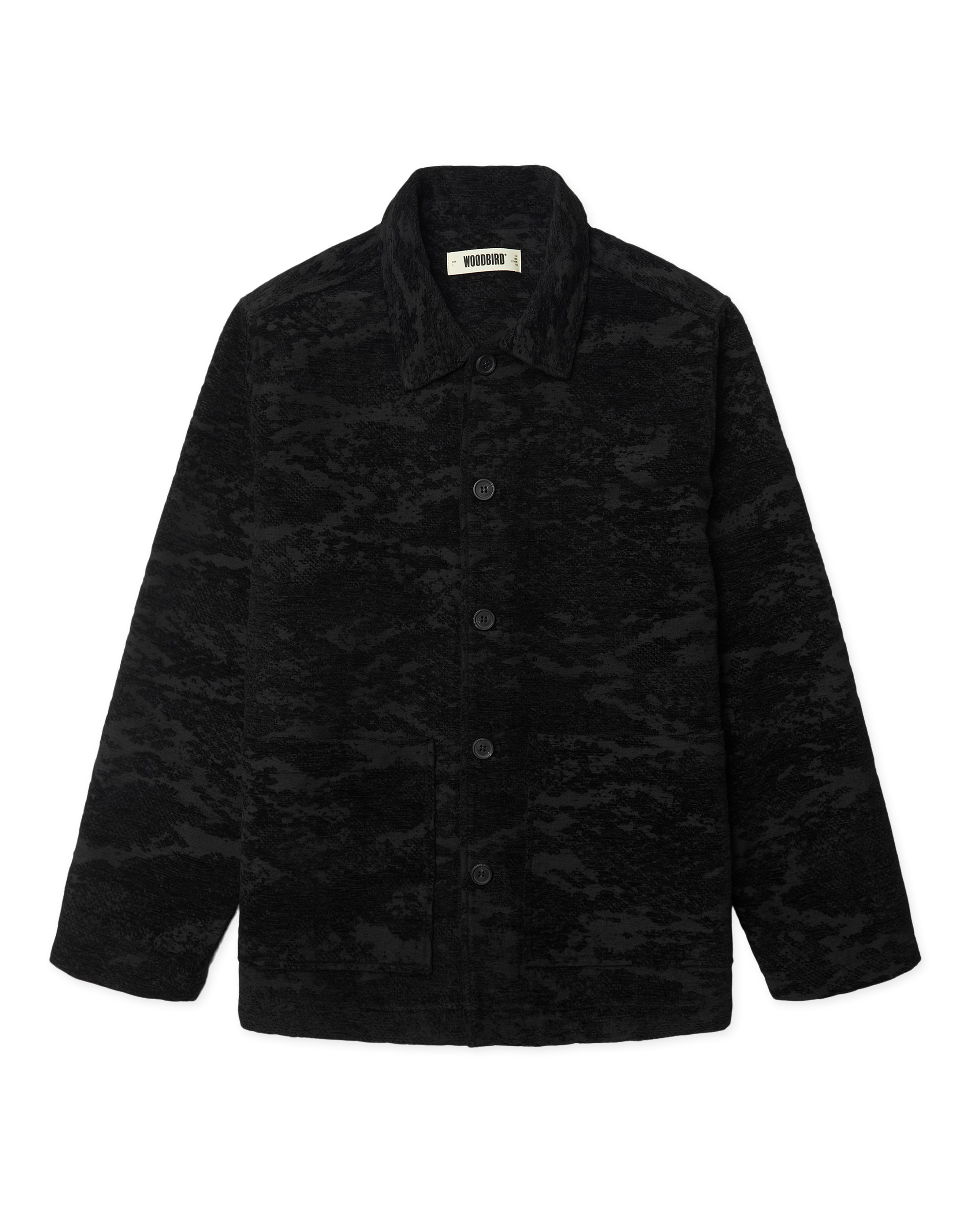 Woodbird WBBlade Chenille Jacket Jackets Black