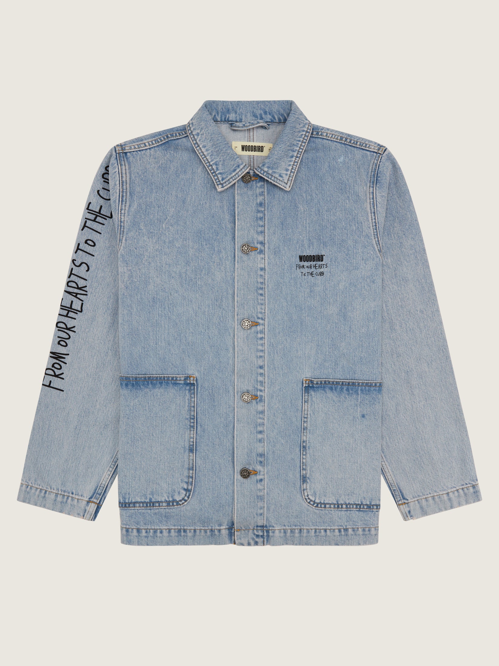 WBBlade Denim Jacket - Light Blue – Woodbird EU