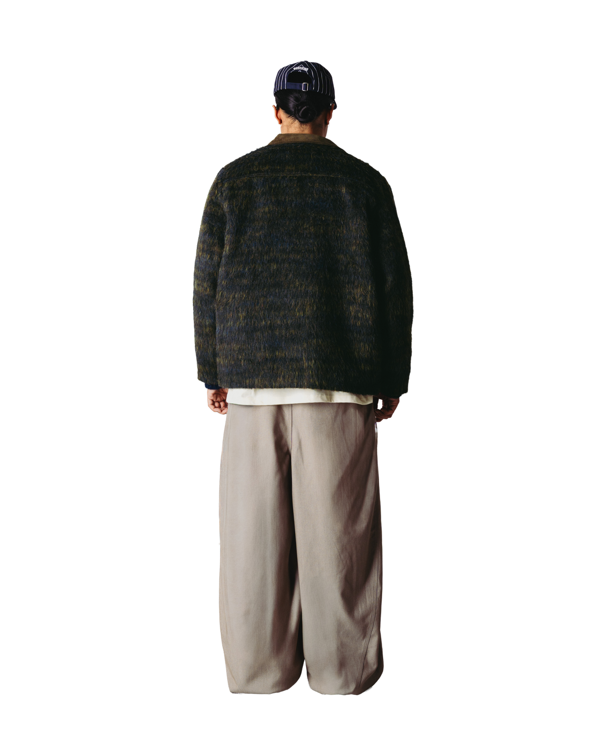 Woodbird WBBlade Hairy Zip Jacket Jackets Dark Olive
