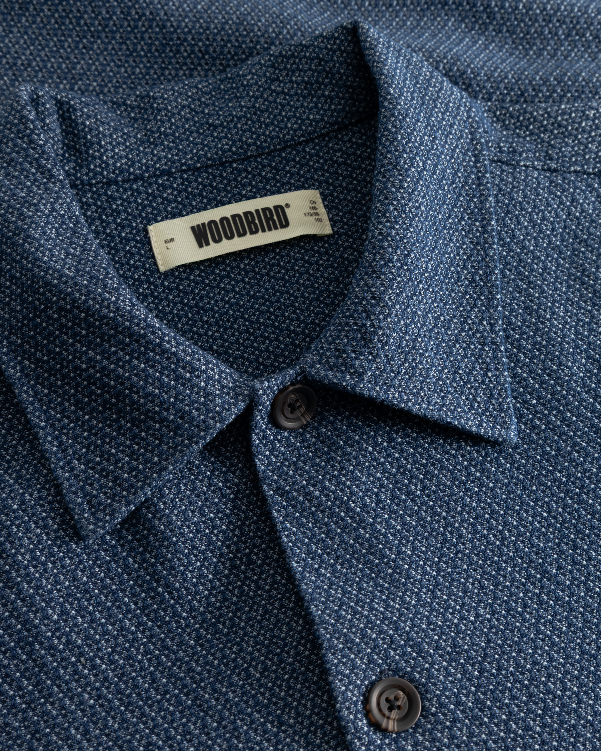 Woodbird WBBlade Needle Jacket Jackets Blue