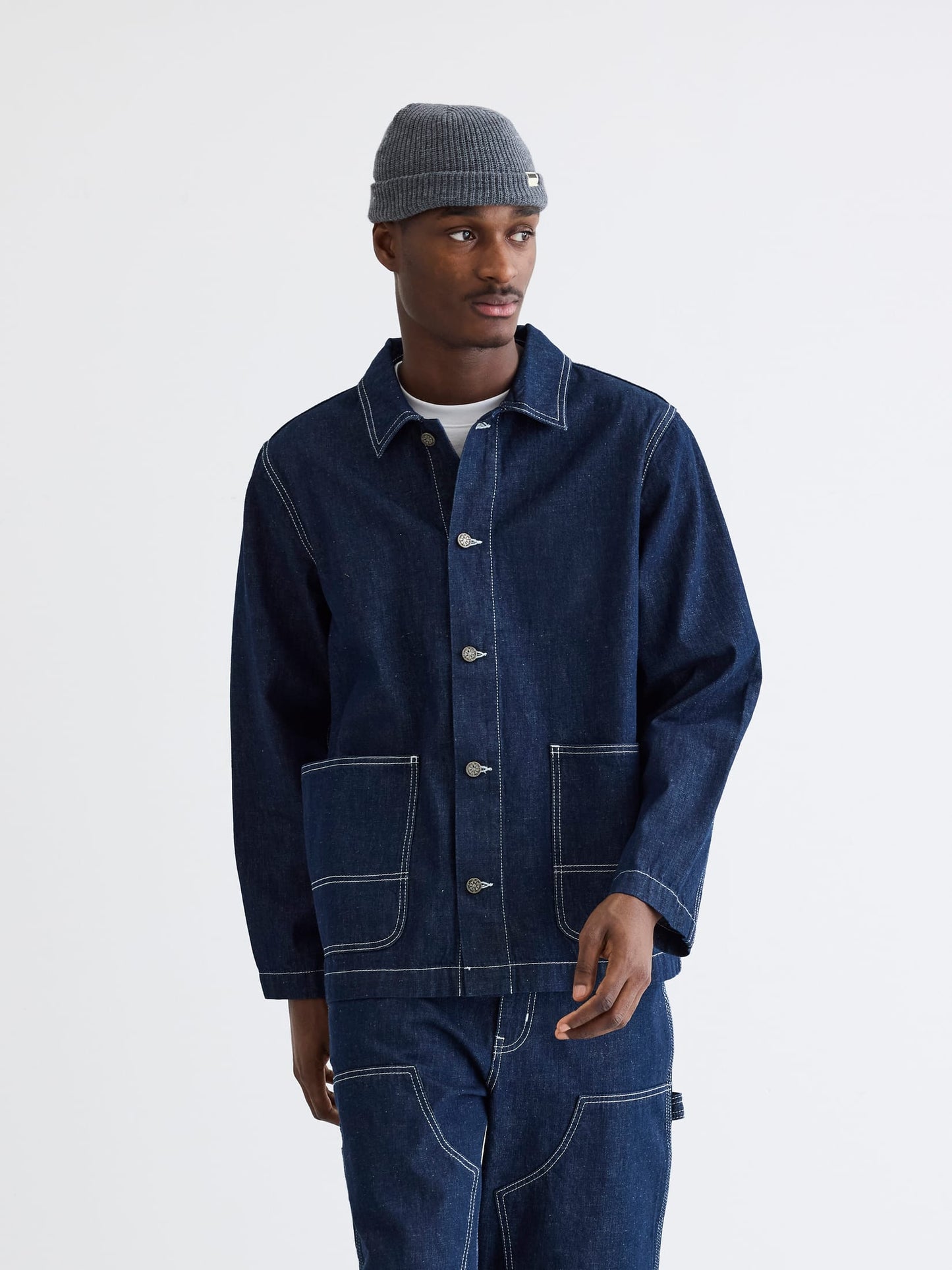 Woodbird WBBlade Noodle Jacket Jackets Navy