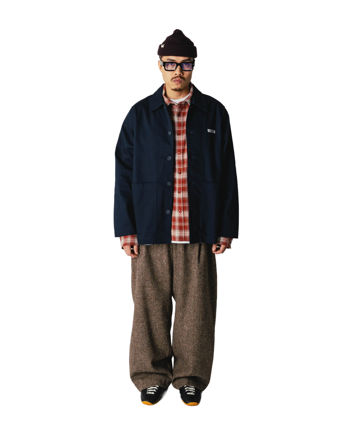 Woodbird WBBlade Twill Jacket Jackets Dark Navy