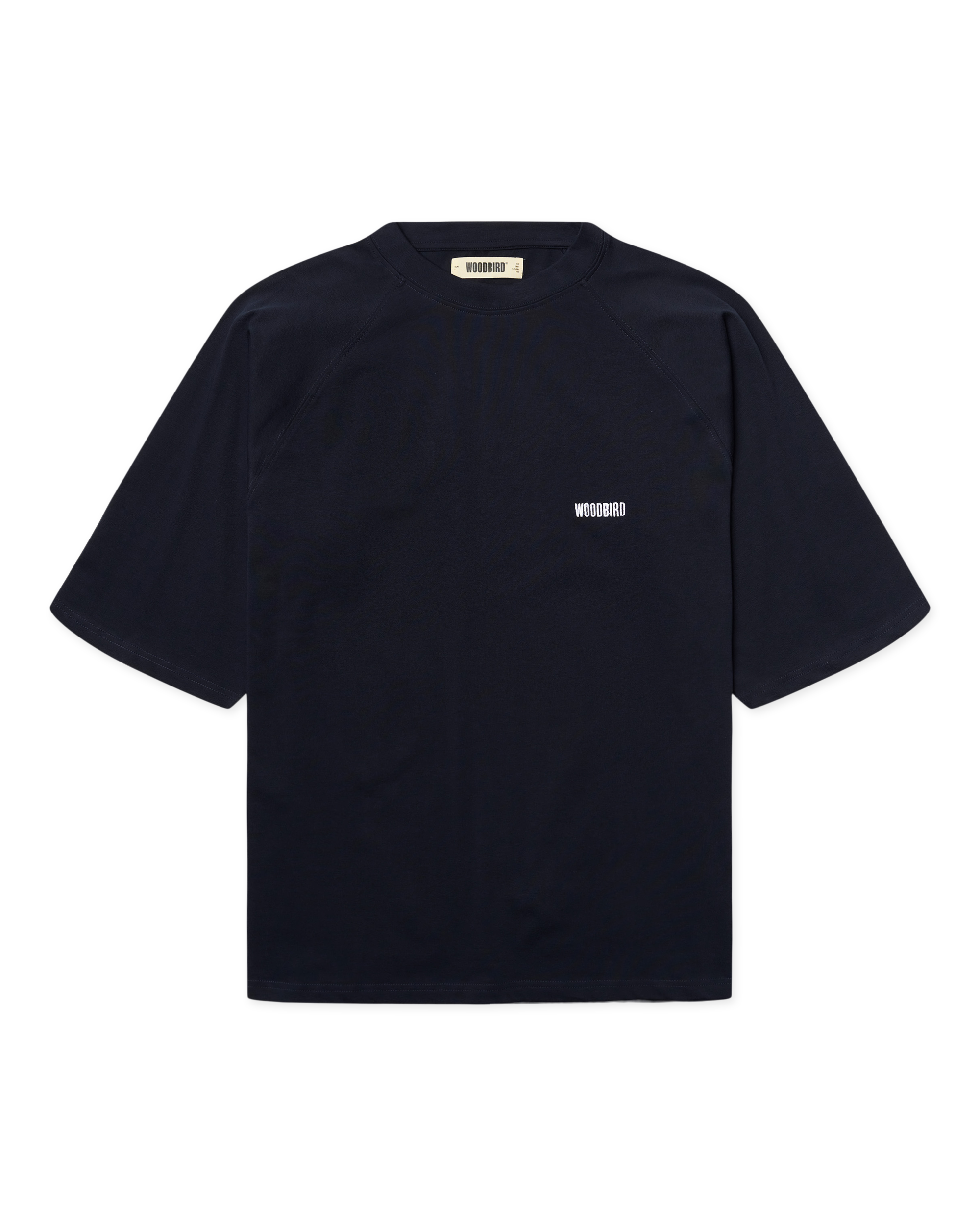 Woodbird WBBlake HK Home Tee T-Shirts Dark Navy