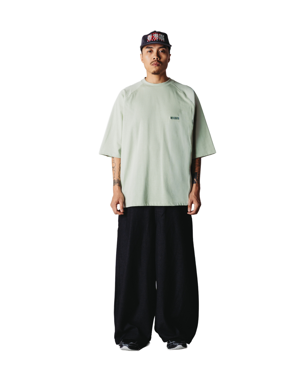 Woodbird WBBlake HK Home Tee T-Shirts Dusty Green