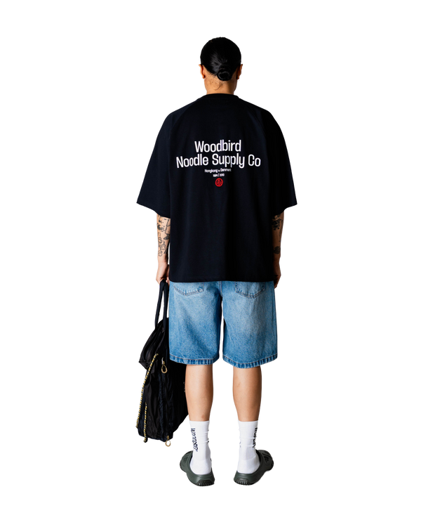 Woodbird WBBlake Supply Tee T-Shirts Black