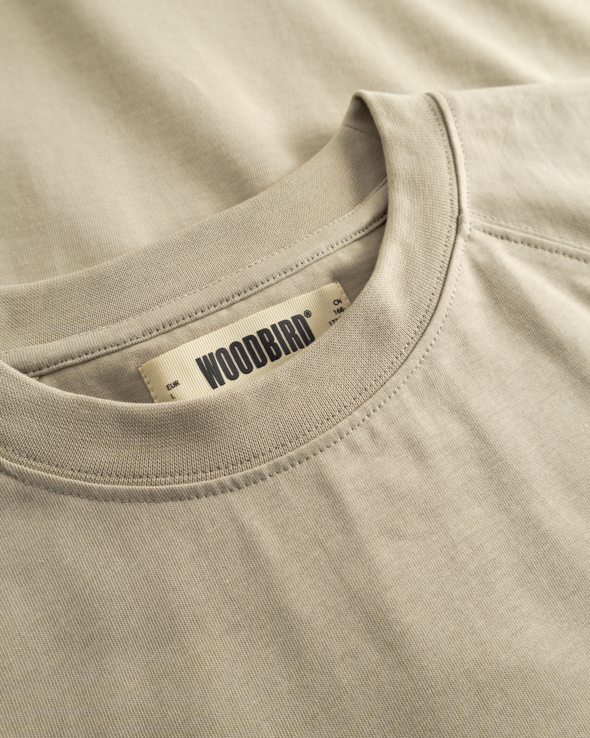 Woodbird WBBlake Supply Tee T-Shirts Stone