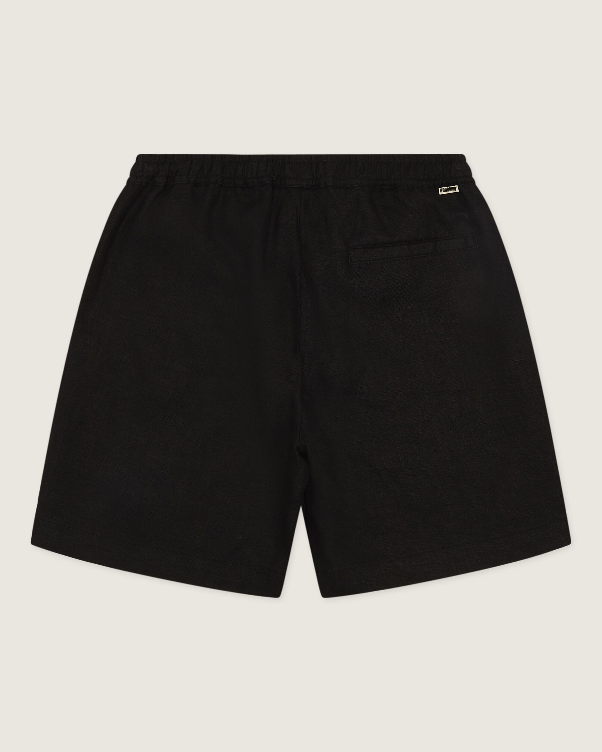 Woodbird WBBommy Linen Shorts Shorts Black